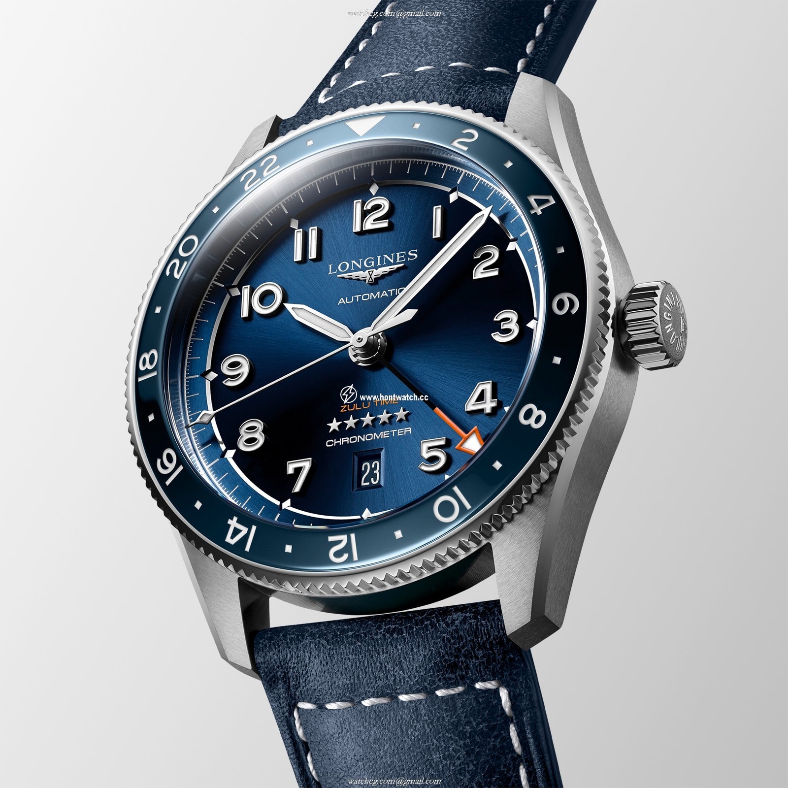 Longines Spirit L38124932 | 42mm Automatic Blue Dial | Stainless Steel - Image 2