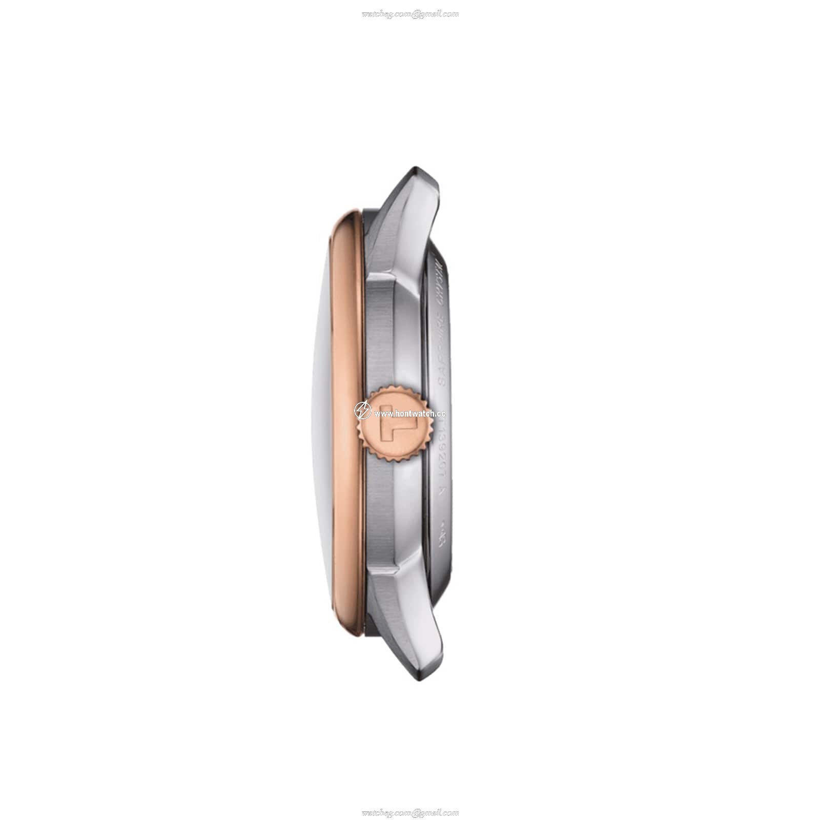 Tissot T-Classic Automatic Watch - Silver Dial & Rose Gold - 34mm - Image 2