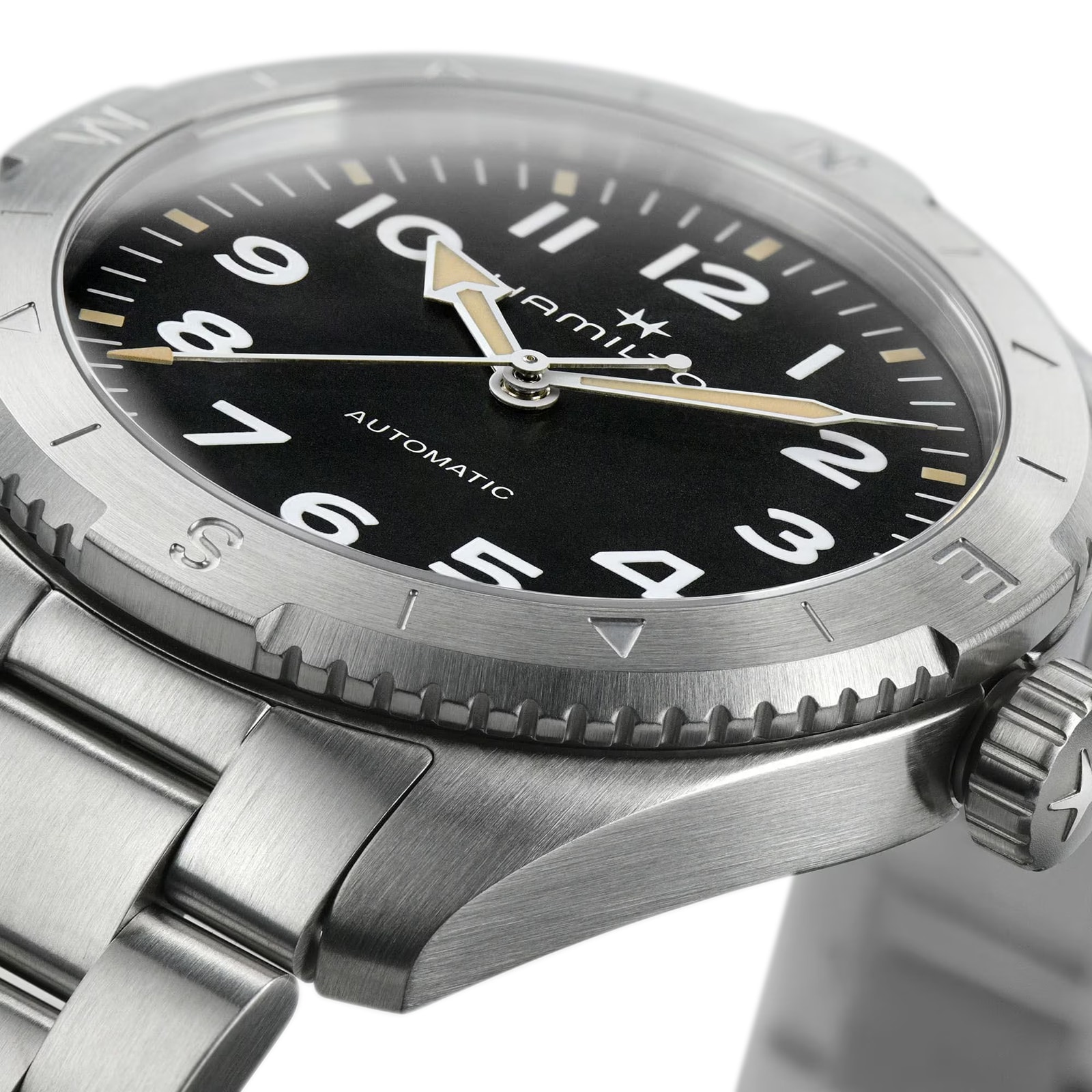 Hamilton Khaki Field H70225130 Automatic Watch - 37mm Black Dial - Stainless Steel - Image 4