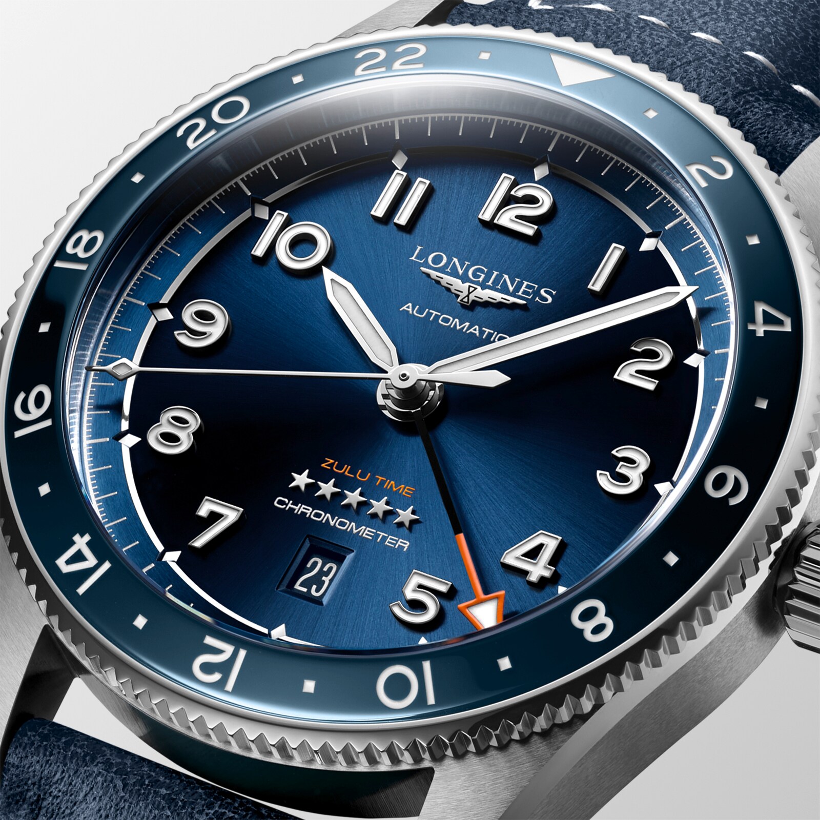 Longines Spirit L38124932 | 42mm Automatic Blue Dial | Stainless Steel - Image 3
