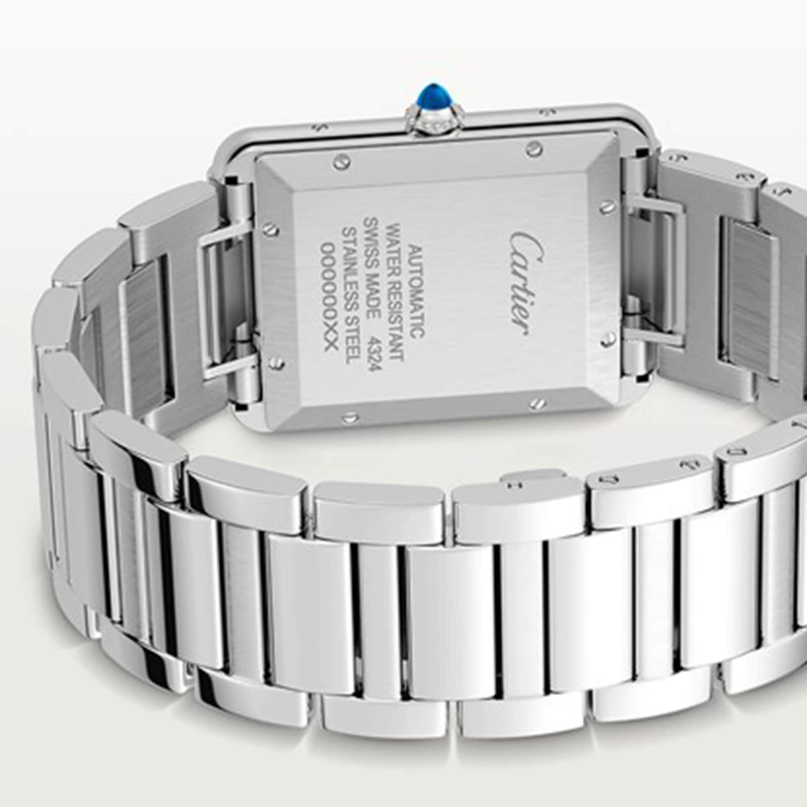Cartier Tank Must WSTA0053 Automatic Watch - 41mm Steel Silver Dial - Image 3