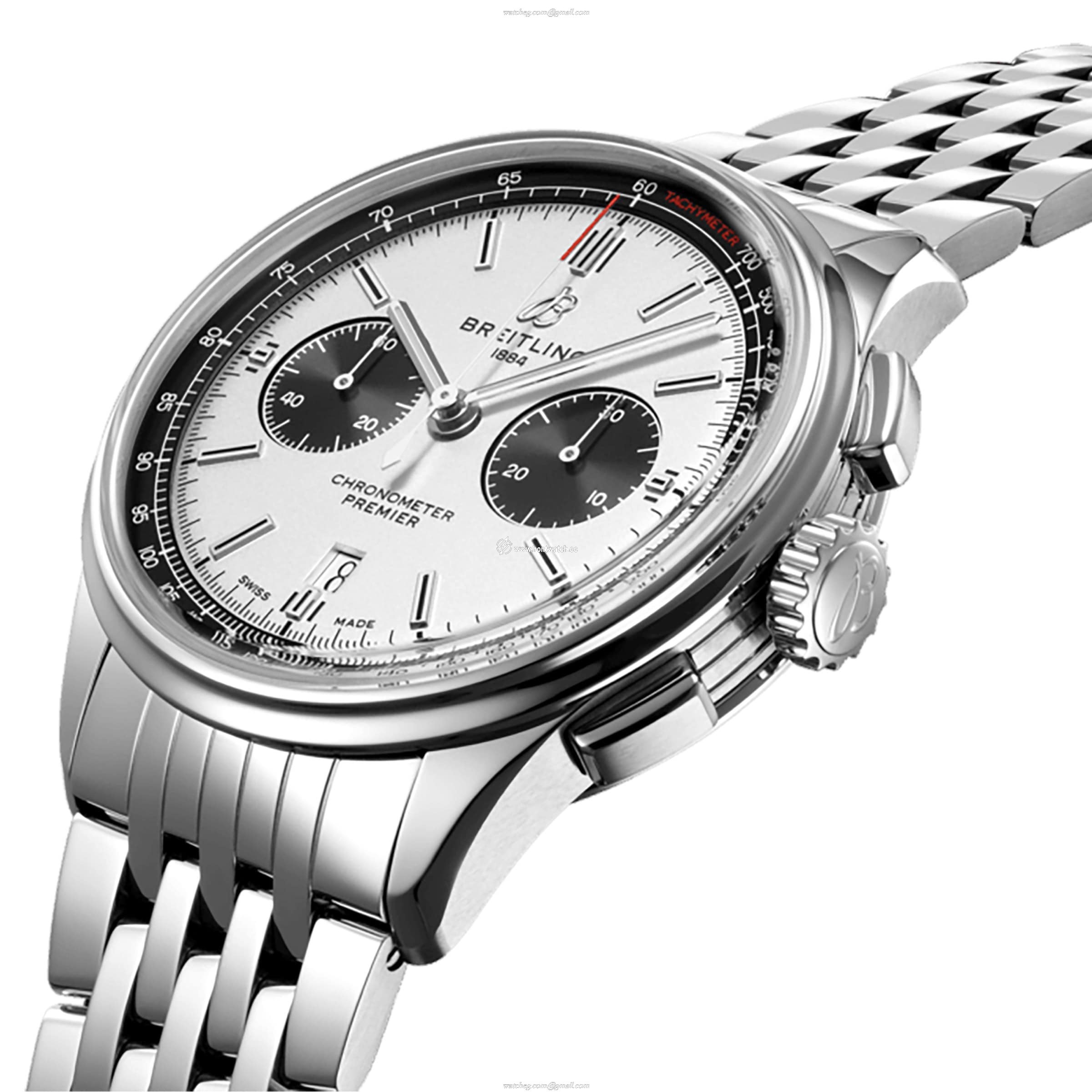Breitling Premier AB0118221G1A1 | 42mm Stainless Steel Automatic Black Watch - Image 2
