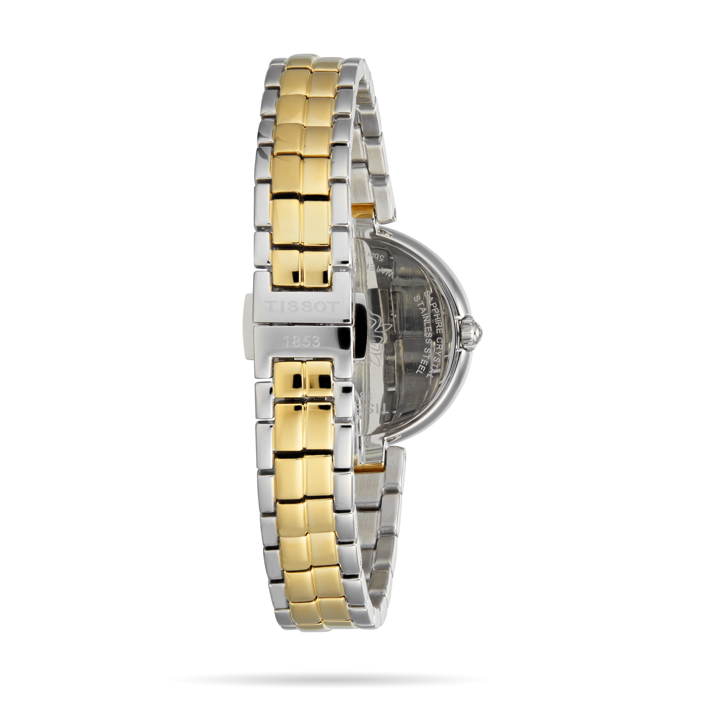 Tissot Flamingo Ladies Watch - Quartz Mother of Pearl Dial - 26mm PVD Gold - Image 3