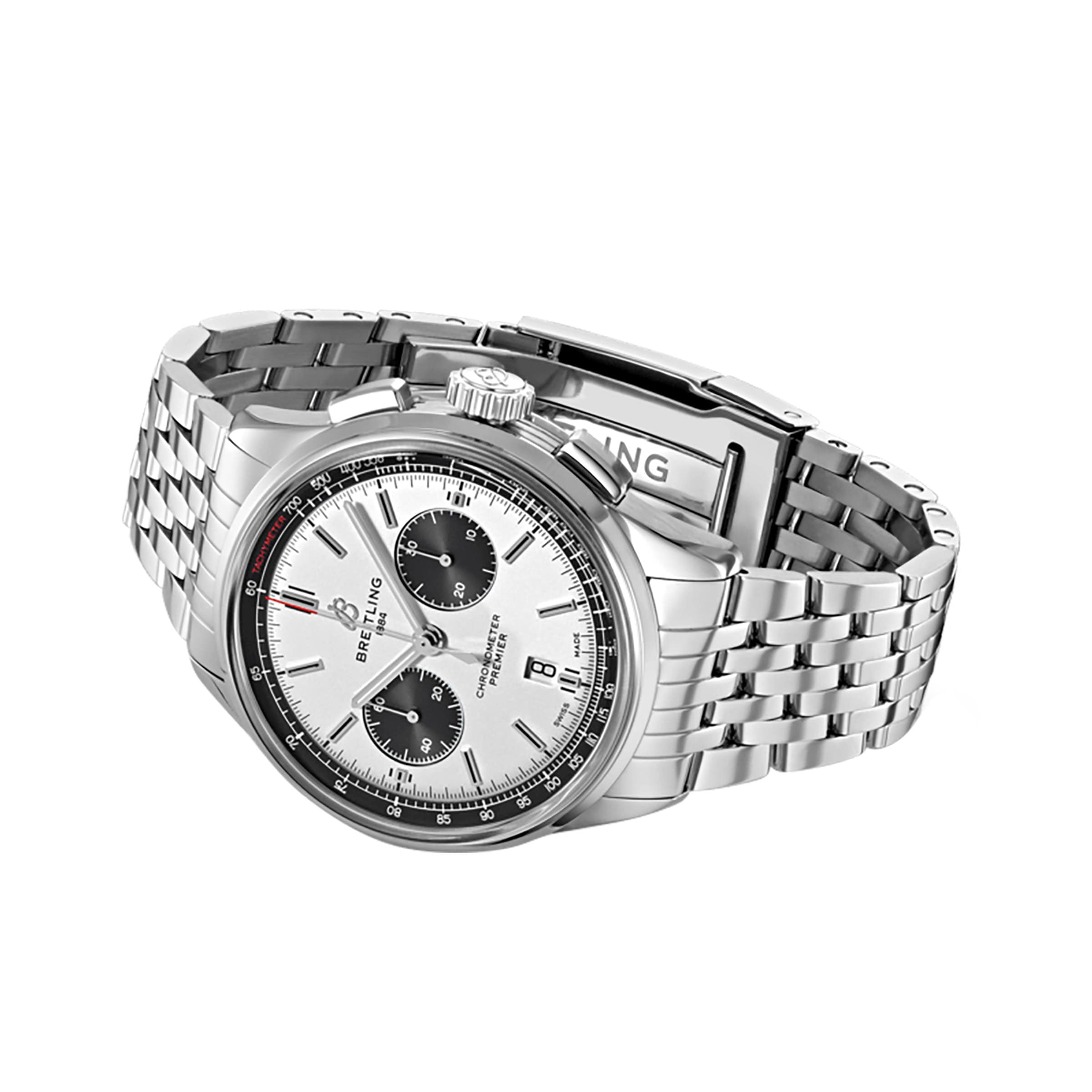 Breitling Premier AB0118221G1A1 | 42mm Stainless Steel Automatic Black Watch - Image 3