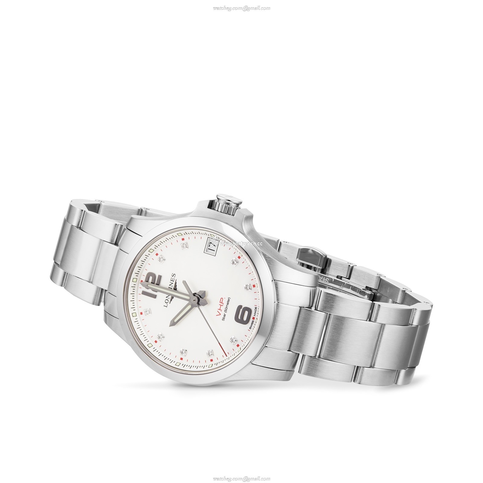 Longines Conquest L33164876 | 36mm Stainless Steel Quartz Watch - Mother of Pearl Dial - Image 2