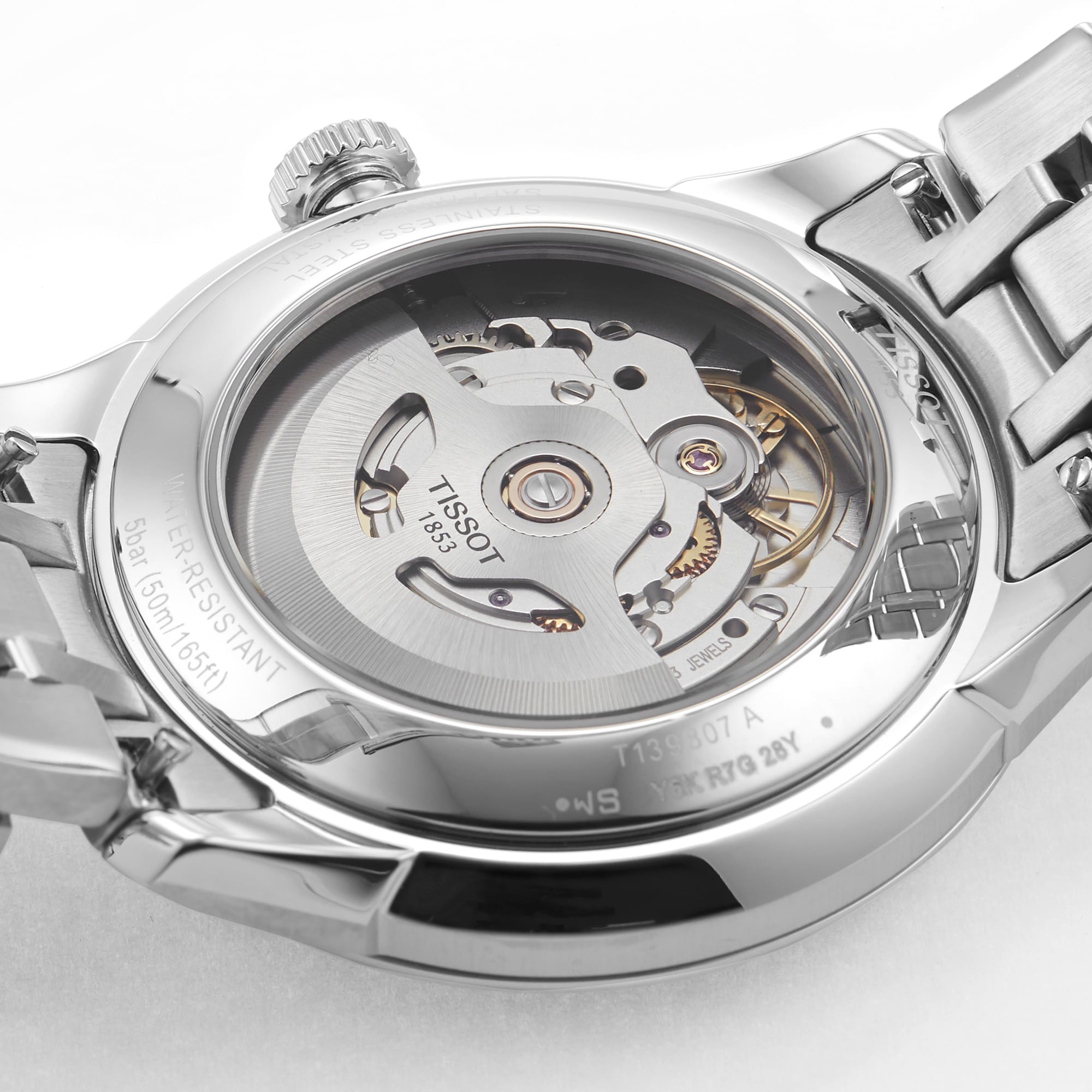 Tissot T-Classic Automatic Black Watch - 39mm Stainless Steel | Powermatic 80 - Image 4