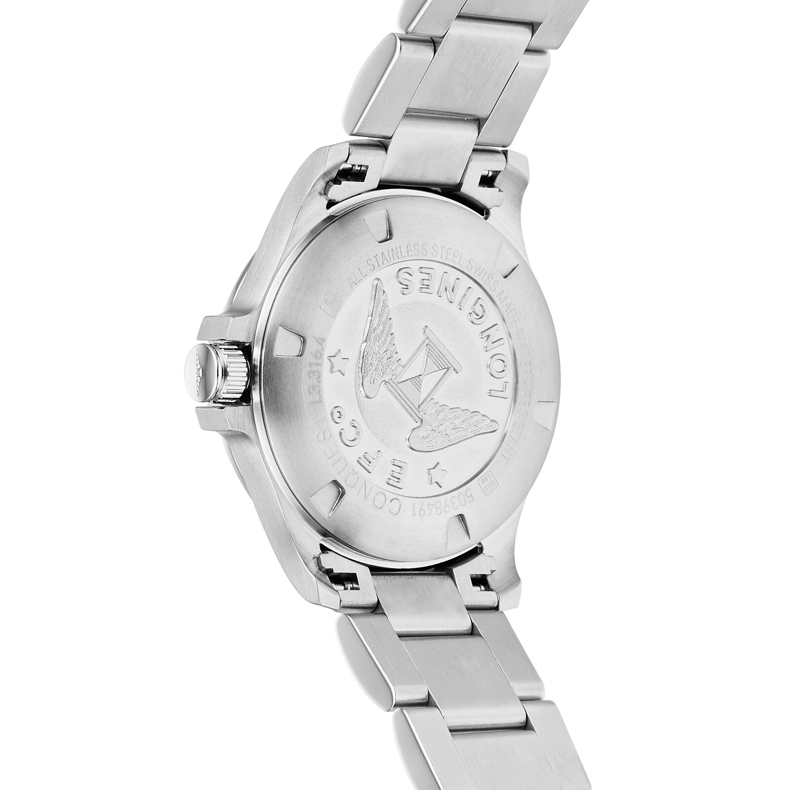 Longines Conquest L33164876 | 36mm Stainless Steel Quartz Watch - Mother of Pearl Dial - Image 4