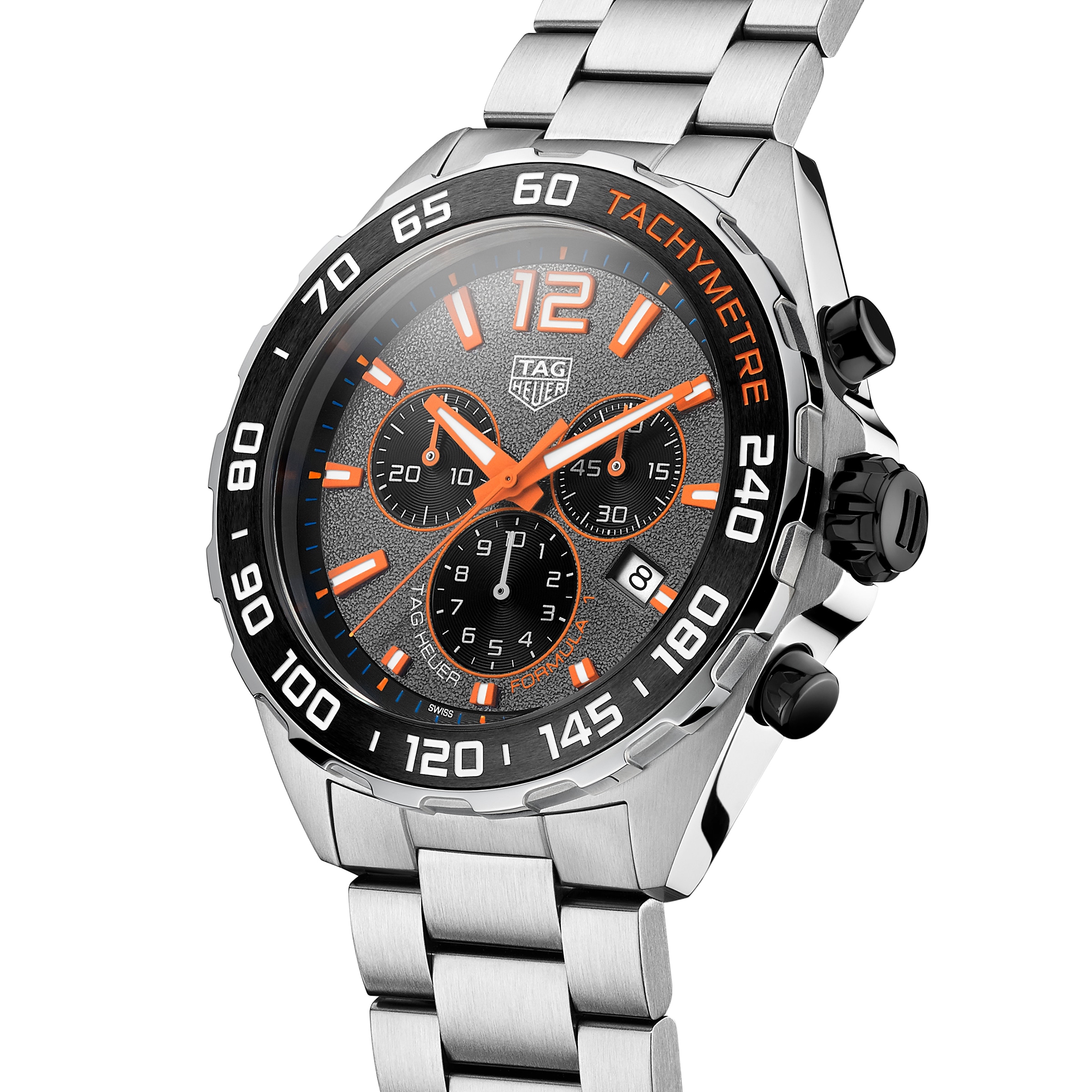 TAG Heuer Formula 1 CAZ101AH.BA0842 - 43mm Grey Dial Quartz Watch - Image 4