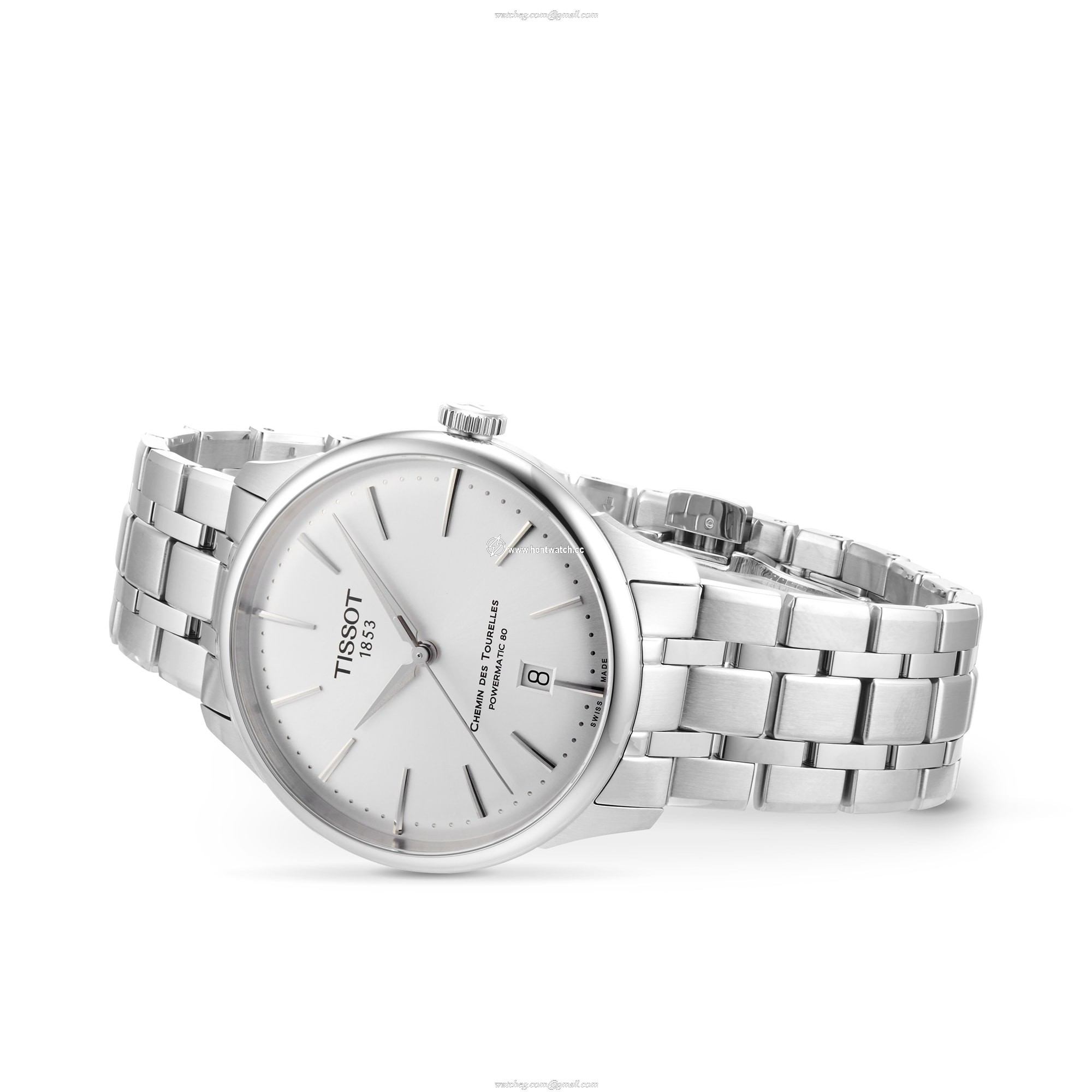 Tissot T-Classic Automatic Silver Watch - 39mm Stainless Steel - Image 2