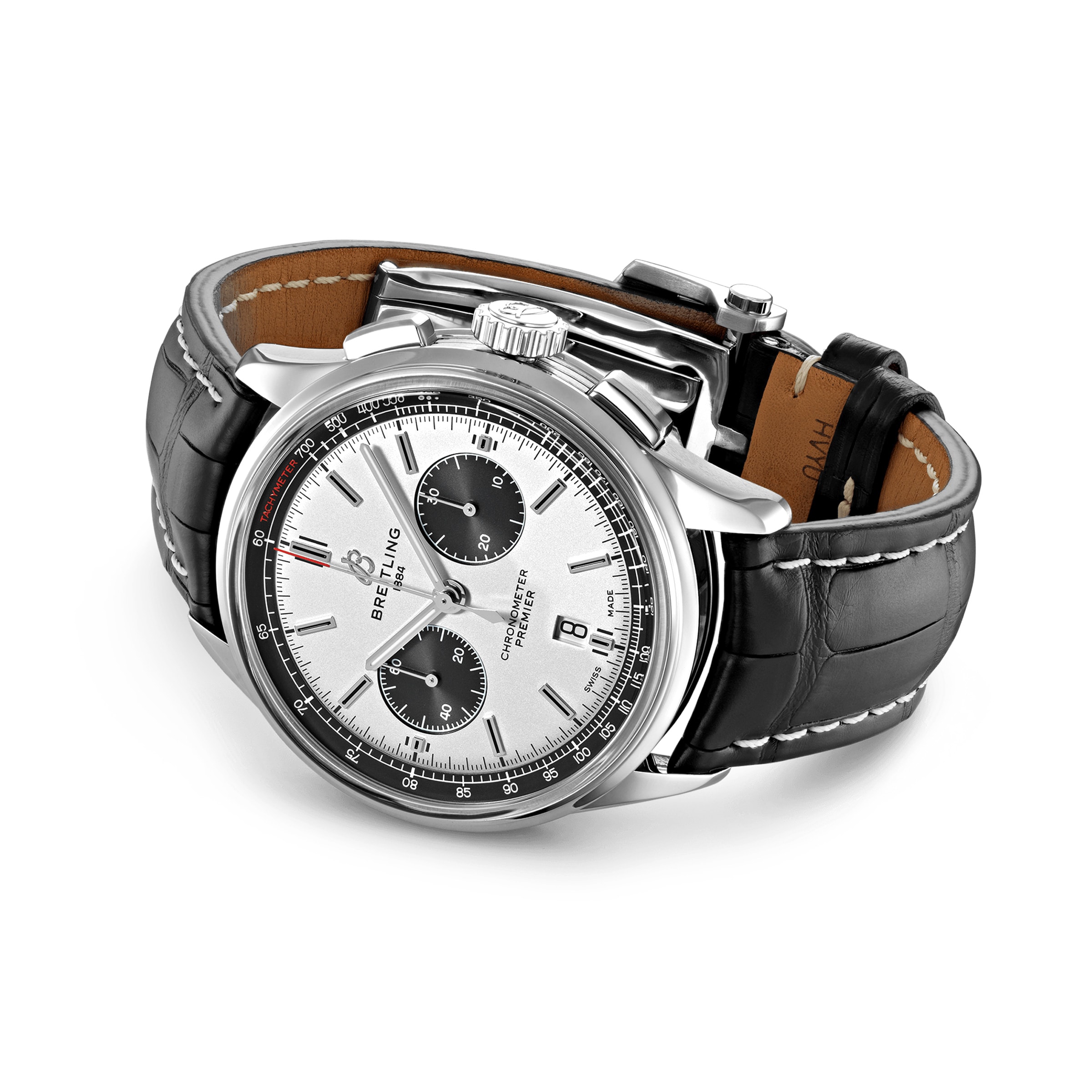 Breitling Premier AB0118221G1P1 | 42mm Stainless Steel Automatic Black Watch - Image 3