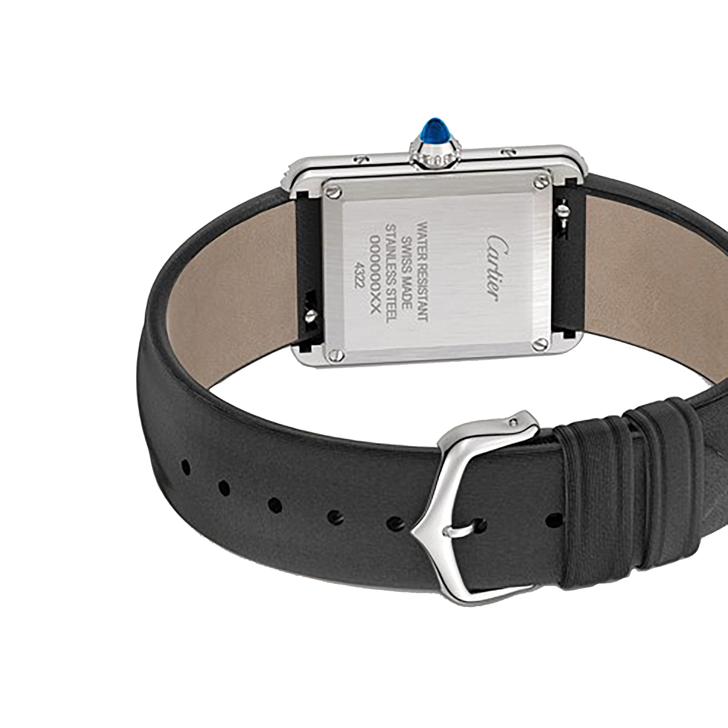 Cartier Tank Must W4TA0016 | Steel Quartz Watch | Silver Dial 22mm - Image 3