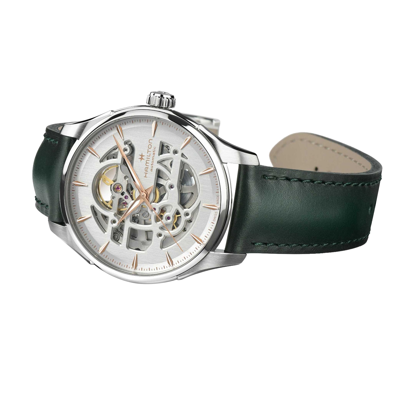 Hamilton Jazzmaster H42535810 Automatic Watch - 40mm White Dial - Stainless Steel - Image 3