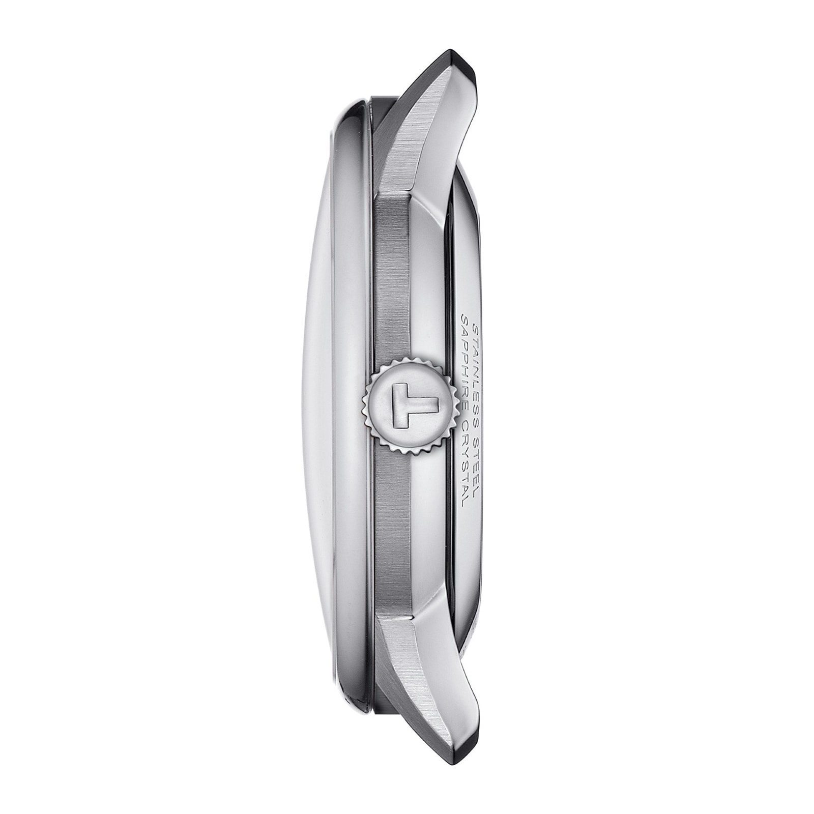 Tissot T-Classic Automatic Blue Dial Watch - 39mm Stainless Steel - Image 3