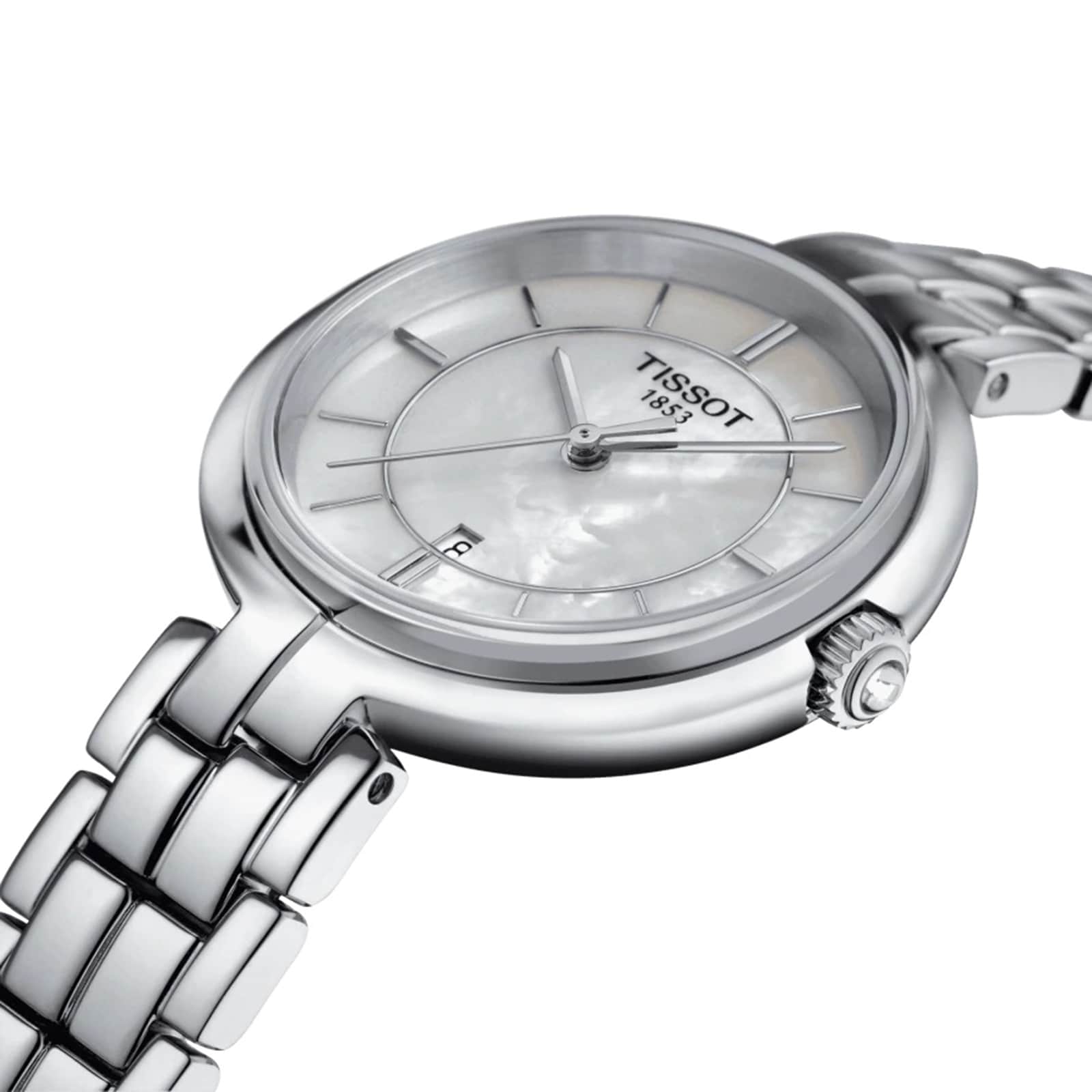 Tissot T-Trend Ladies Watch - Mother of Pearl Dial - Stainless Steel Quartz - Image 4