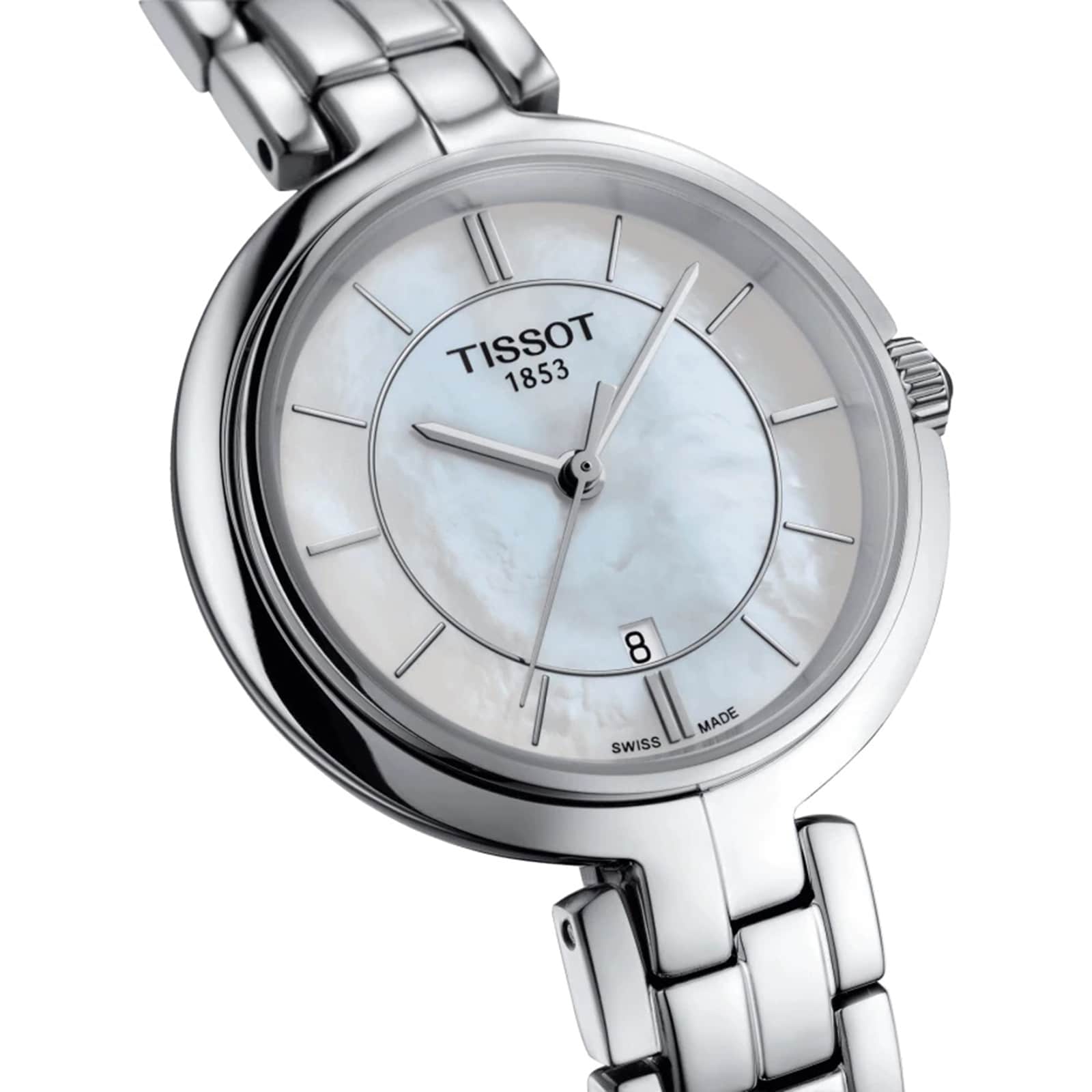 Tissot T-Trend Ladies Watch - Mother of Pearl Dial - Stainless Steel Quartz - Image 3