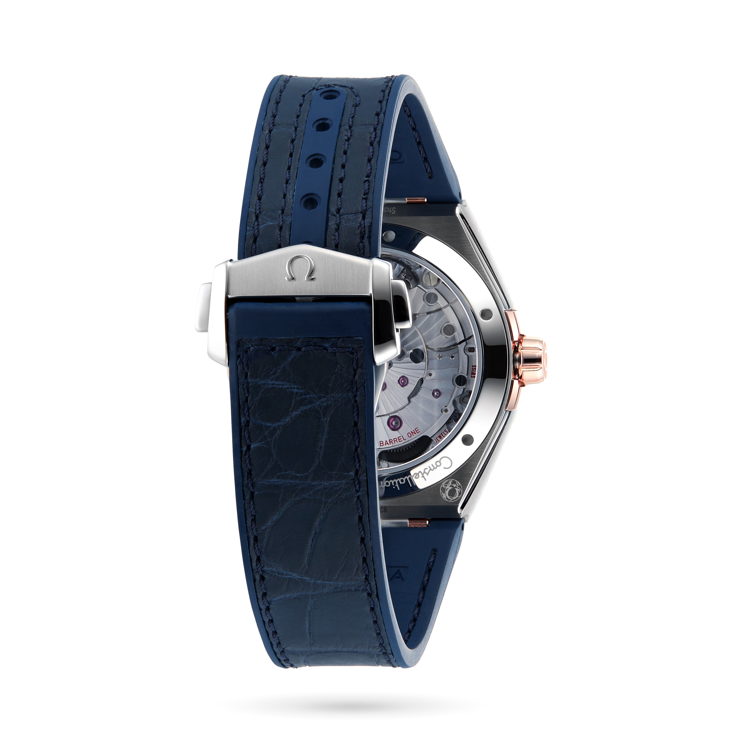 Omega Constellation 41mm Blue Dial - Automatic - Stainless Steel & Rose Gold - Image 4