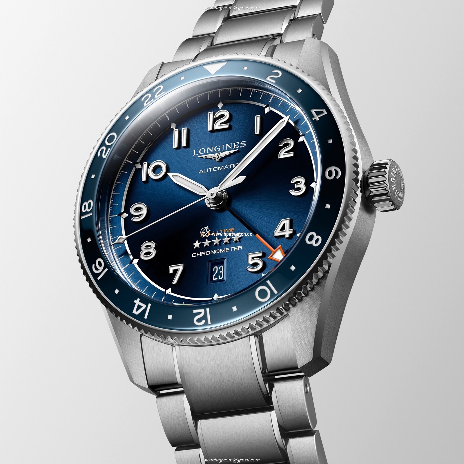 Longines Spirit L38124936 | 42mm Automatic Blue Dial | Stainless Steel - Image 2