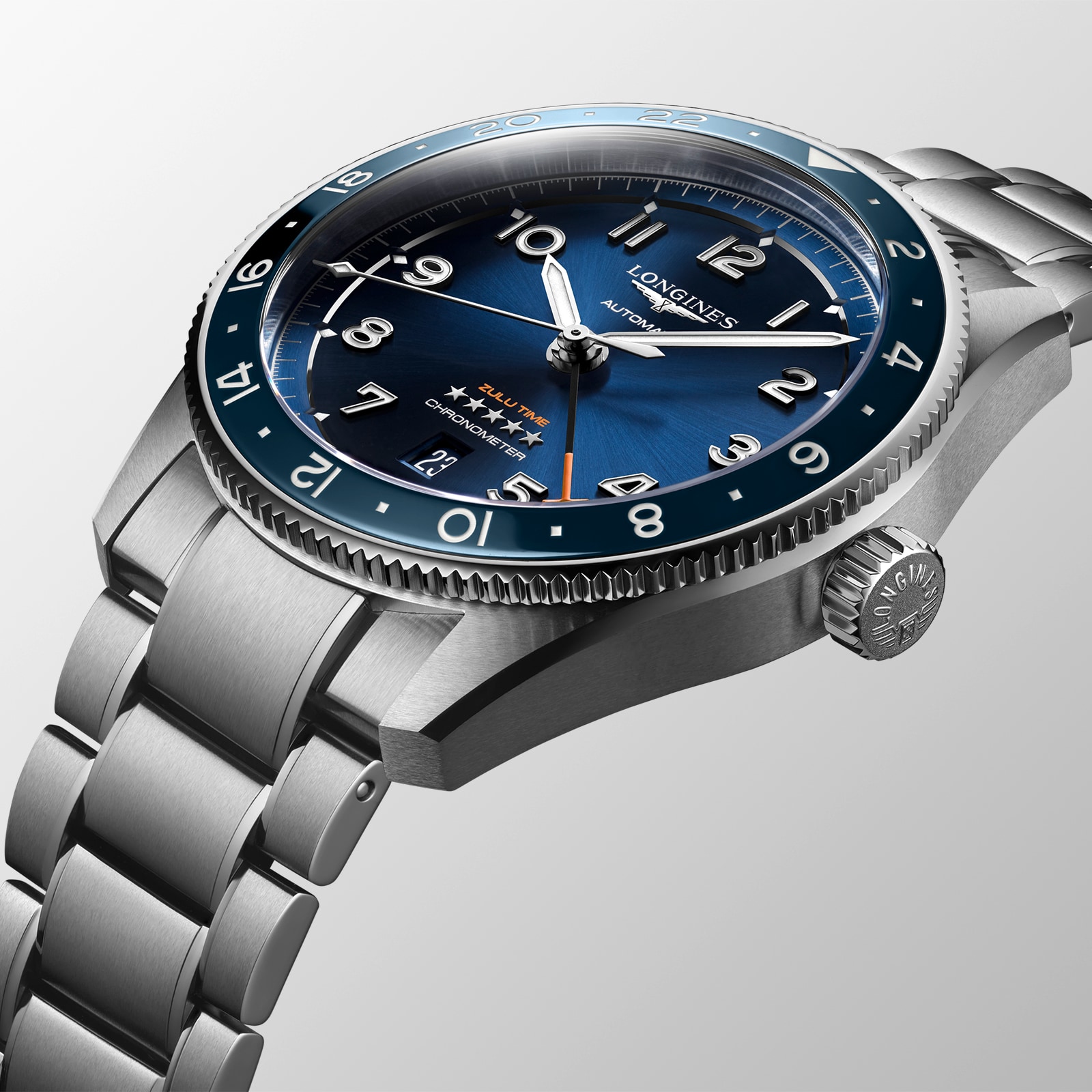 Longines Spirit L38124936 | 42mm Automatic Blue Dial | Stainless Steel - Image 3