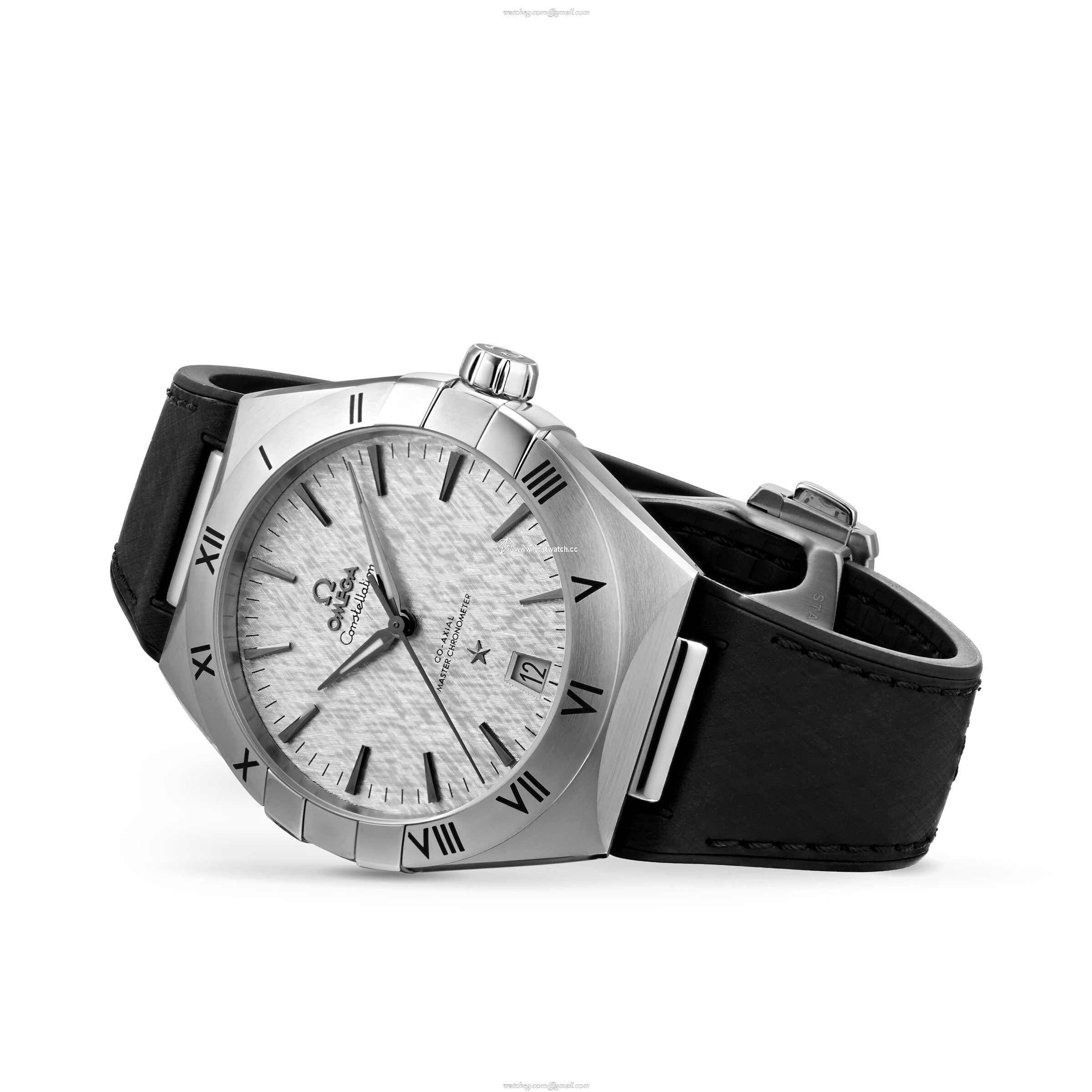 Omega Constellation Automatic Grey Replica - 41mm Stainless Steel Watch - Image 2