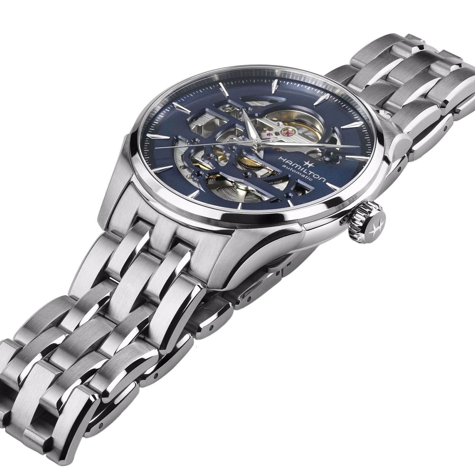 Hamilton Jazzmaster H42535141 Automatic Blue Dial - 40mm Stainless Steel - Image 3