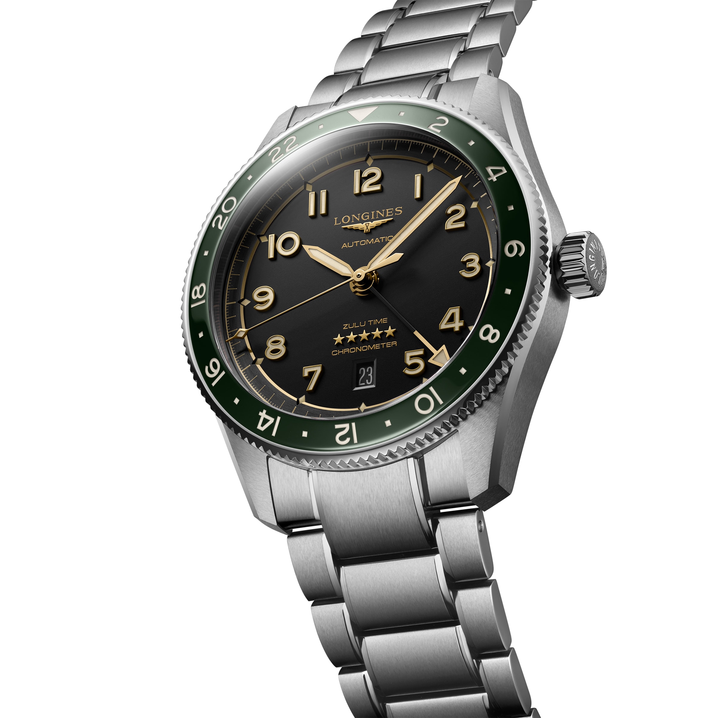 Longines Spirit L38124636 | 42mm Automatic Grey Dial | Stainless Steel - Image 3