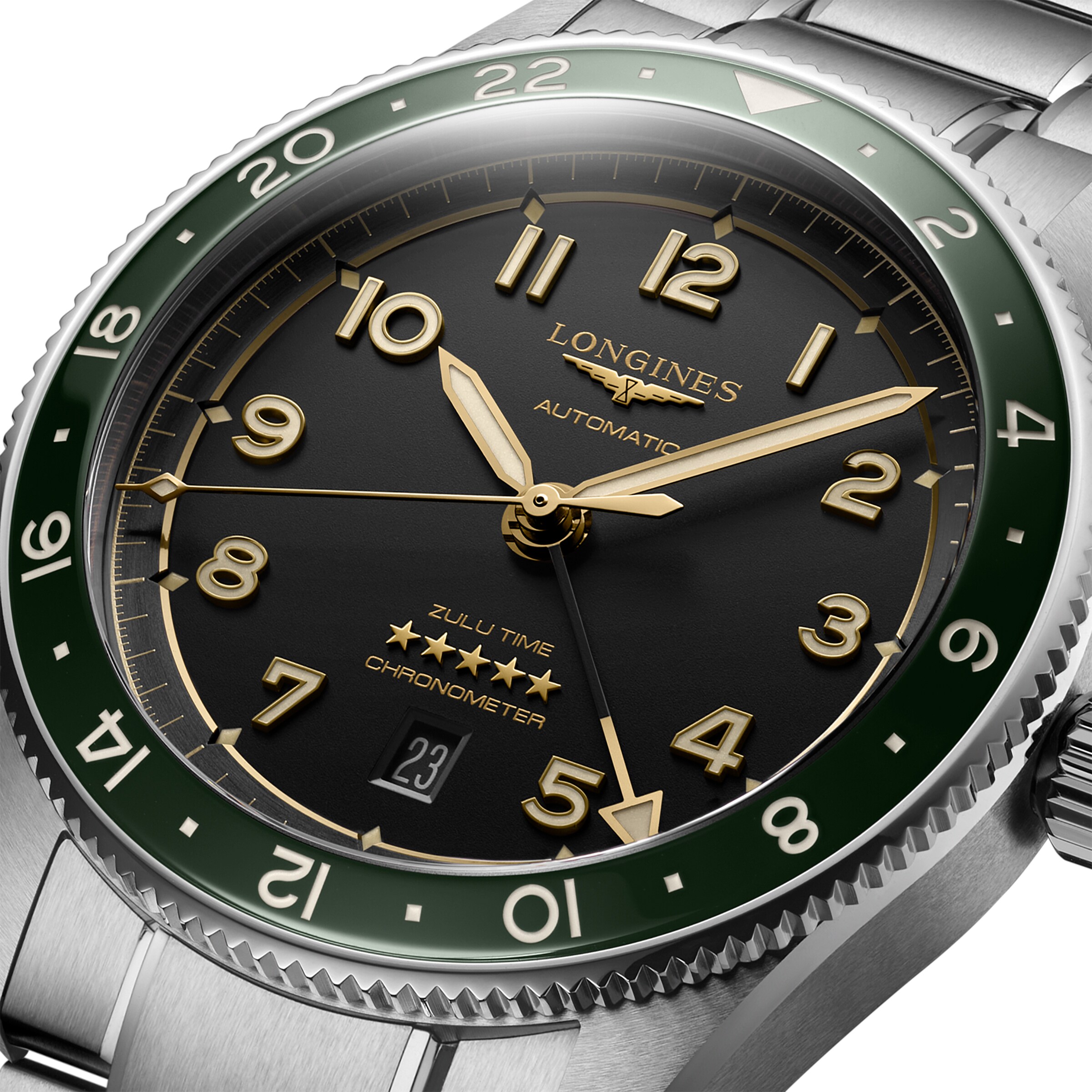 Longines Spirit L38124636 | 42mm Automatic Grey Dial | Stainless Steel - Image 4