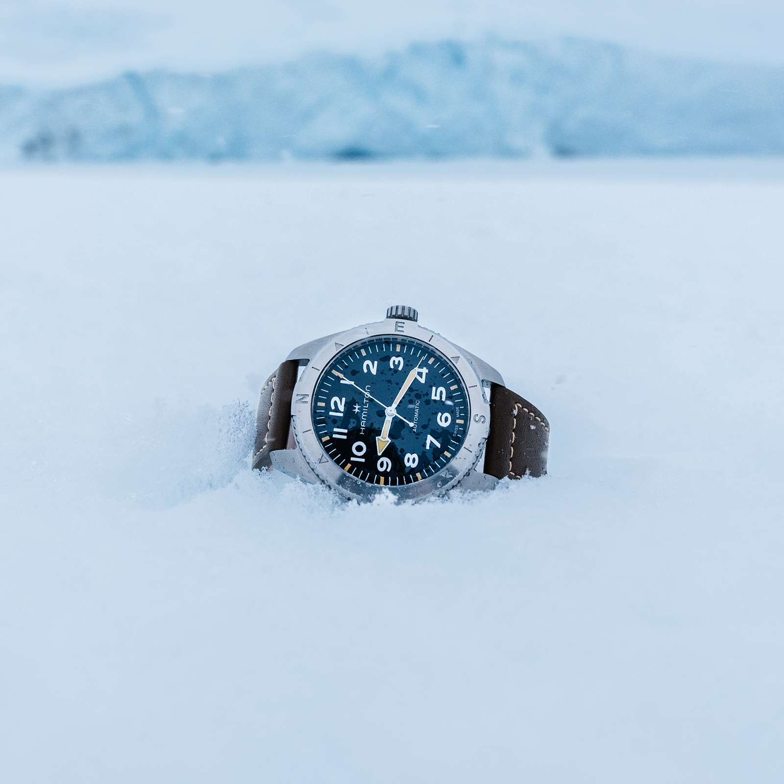 Hamilton Khaki Field H70315540 Automatic Blue - 41mm Stainless Steel - Image 3