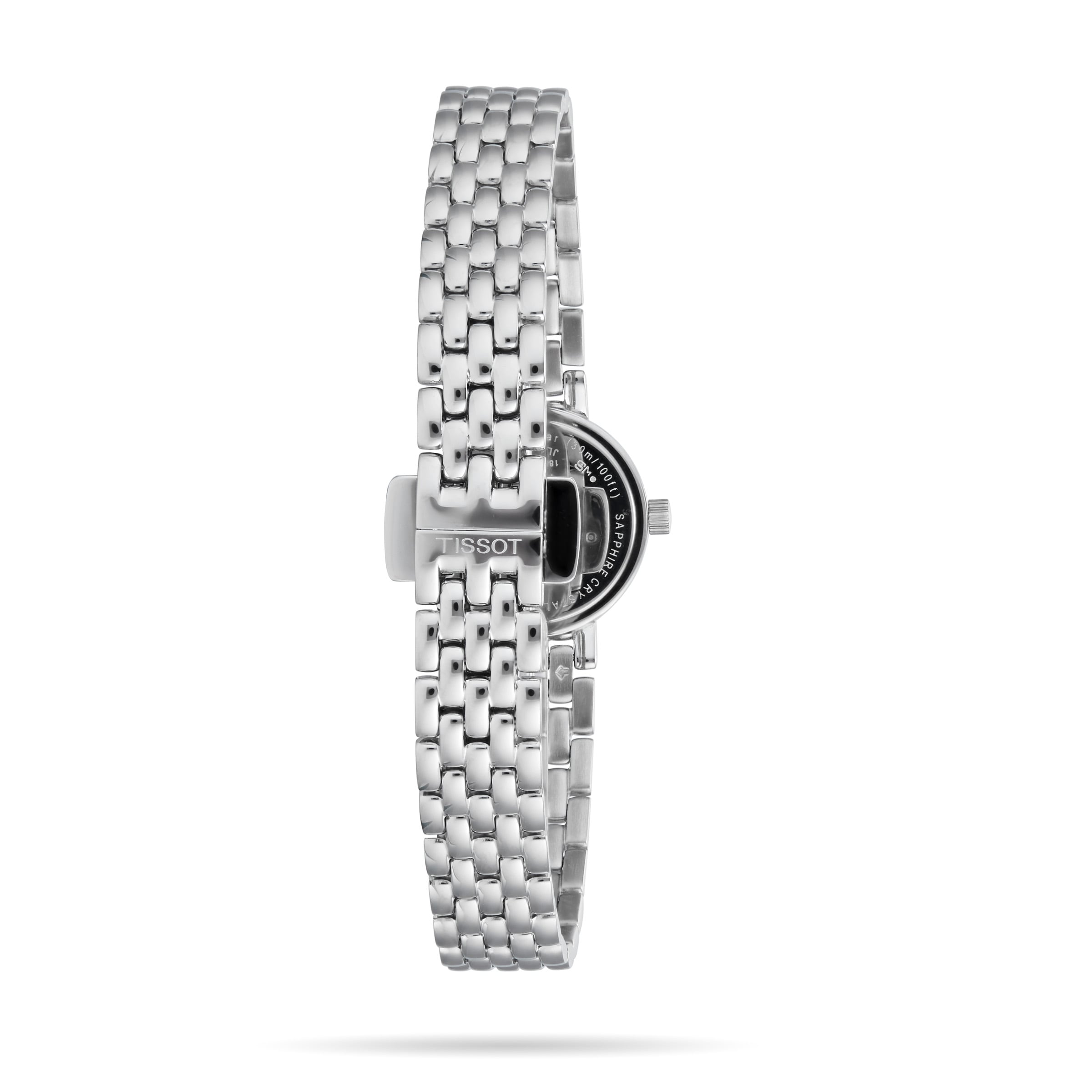Tissot Lovely Silver Dial Watch - Quartz Movement - Stainless Steel - Image 3