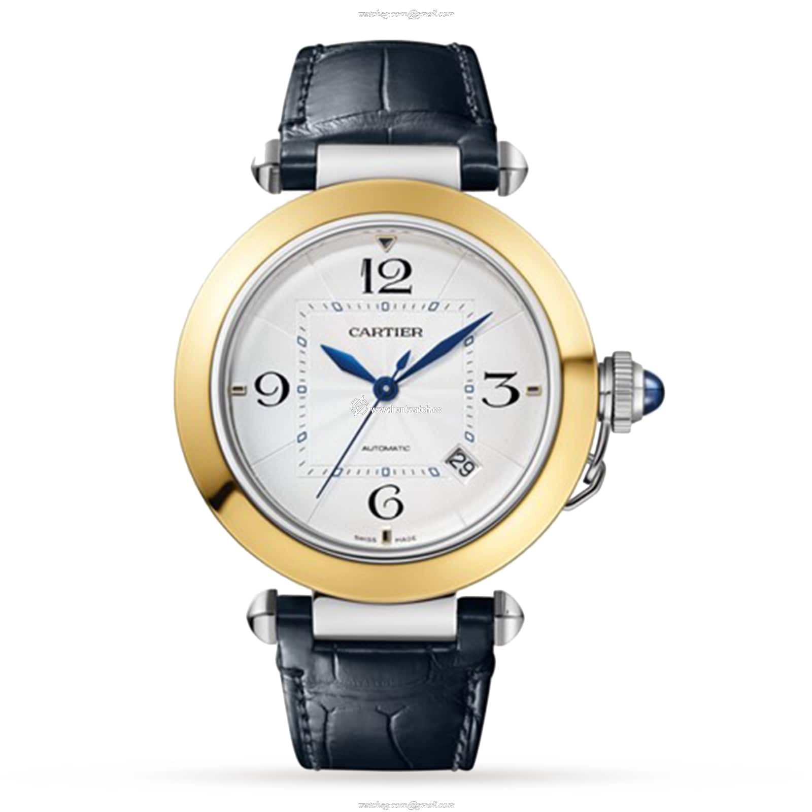 Cartier Pasha de Cartier W2PA0009 - 41mm Automatic Silver Dial - Steel & Gold - Image 2