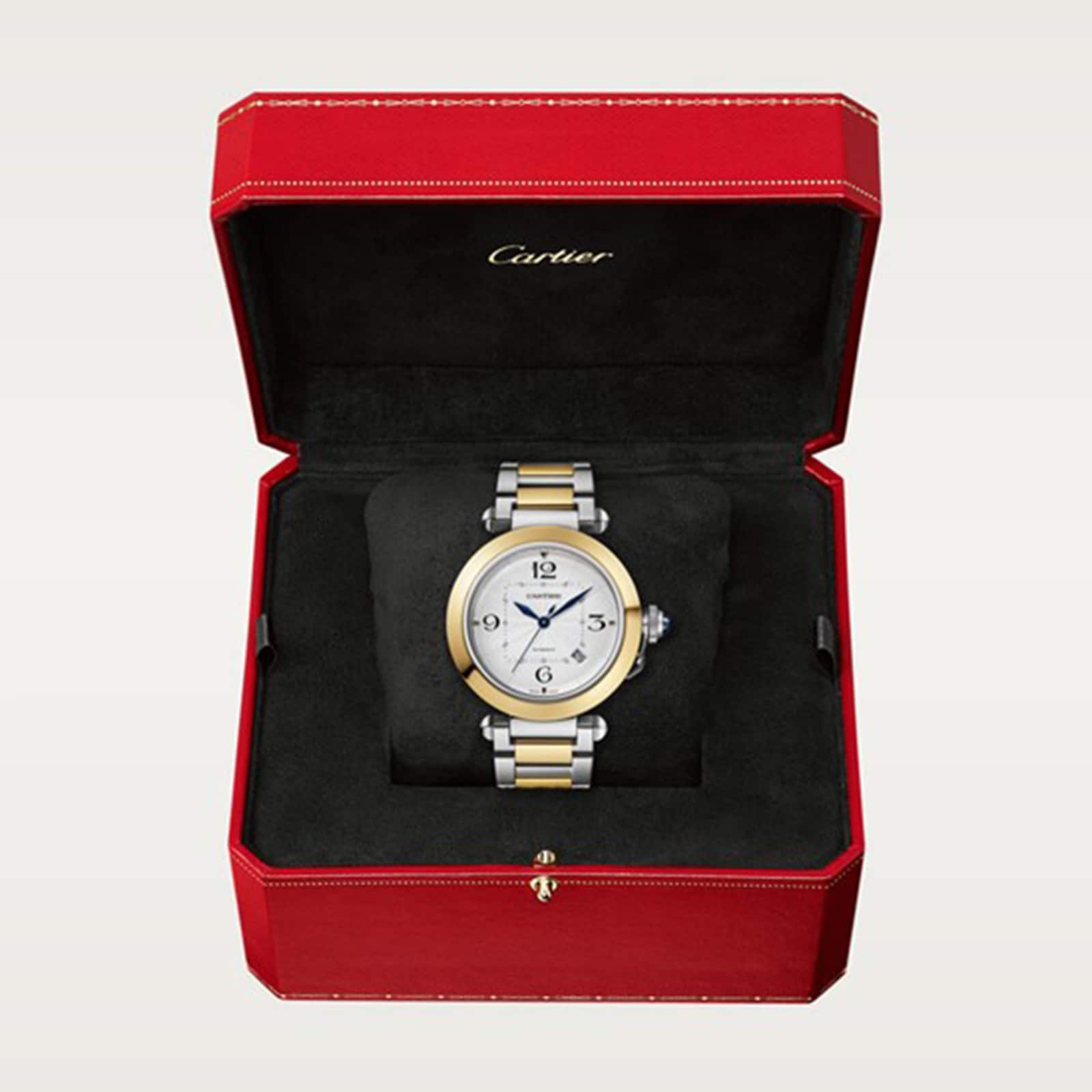 Cartier Pasha de Cartier W2PA0009 - 41mm Automatic Silver Dial - Steel & Gold - Image 3