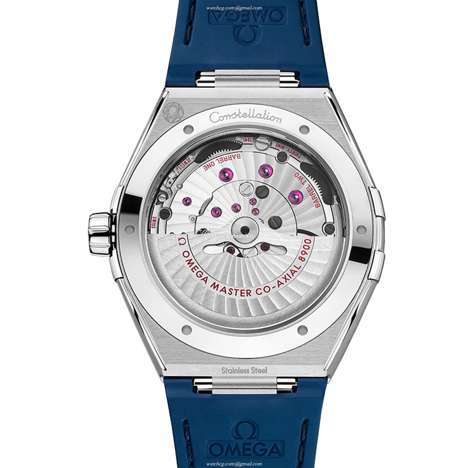 Omega Constellation 41mm Blue Dial Automatic Watch - Stainless Steel - Image 2