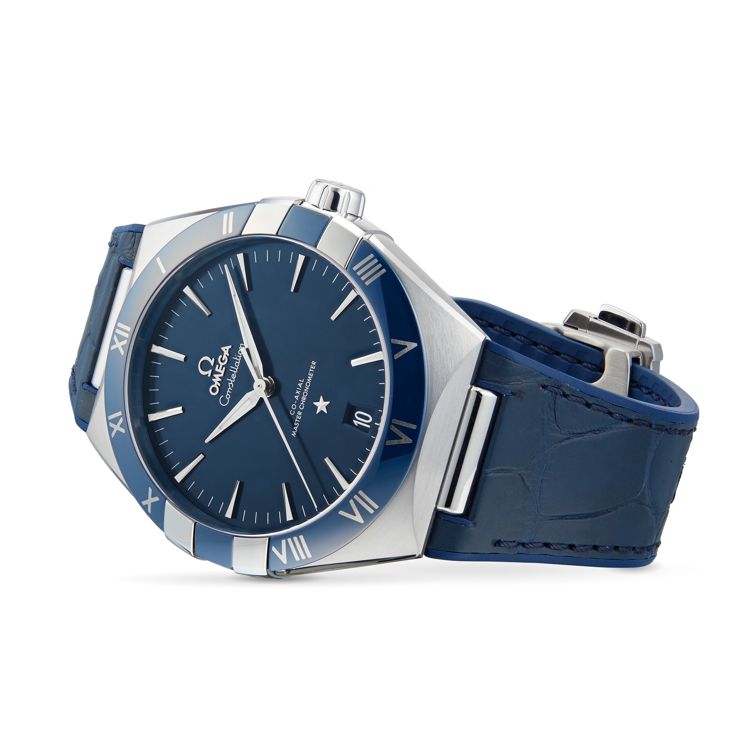 Omega Constellation 41mm Blue Dial Automatic Watch - Stainless Steel - Image 3