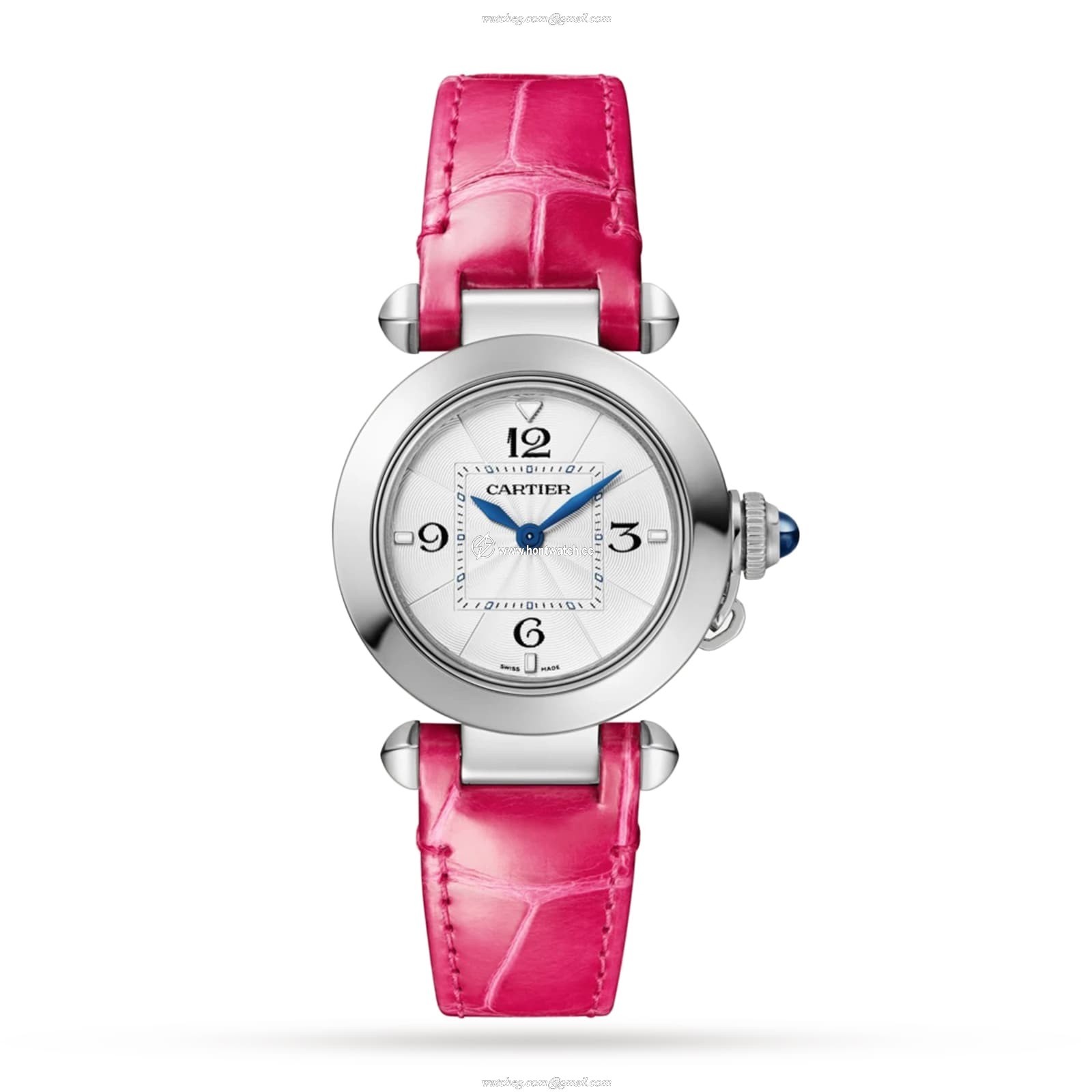 Cartier Pasha de Cartier WSPA0021 | 30mm Steel Silver Dial | Quartz Watch - Image 2
