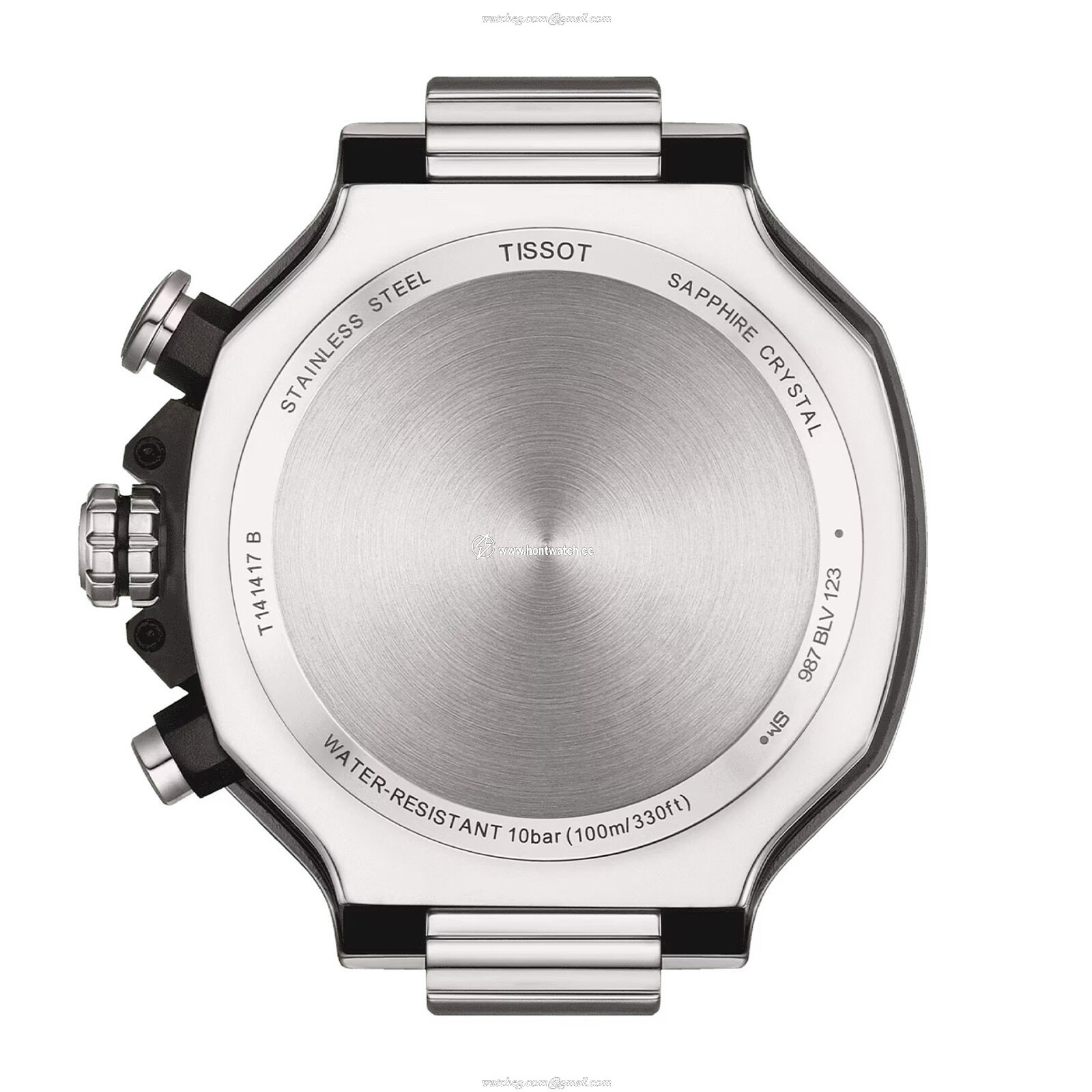 Tissot T-Race Chronograph - 45mm Stainless Steel White Dial Quartz Watch - Image 2