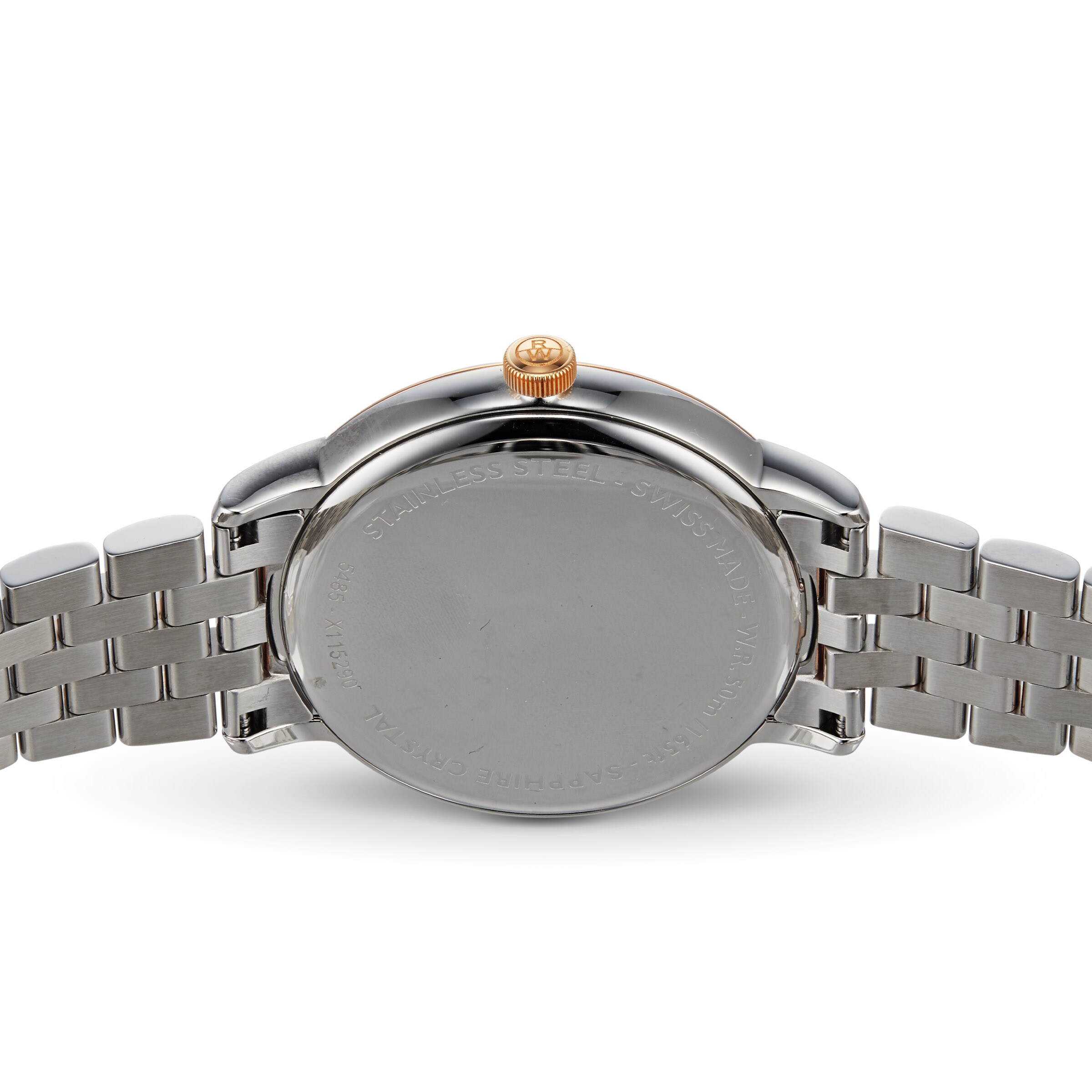 Raymond Weil Toccata Quartz Watch - Black Dial - Stainless Steel & Rose Gold - Image 4