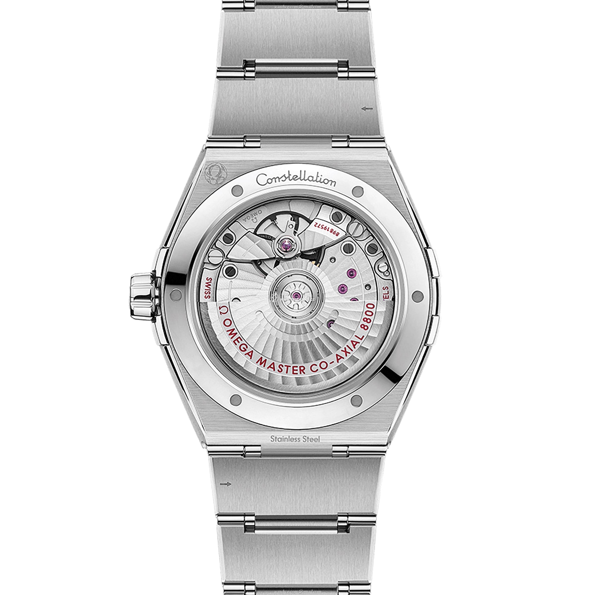 Omega Constellation Replica Watch - 39mm Stainless Steel - Quartz Black Dial - Image 2