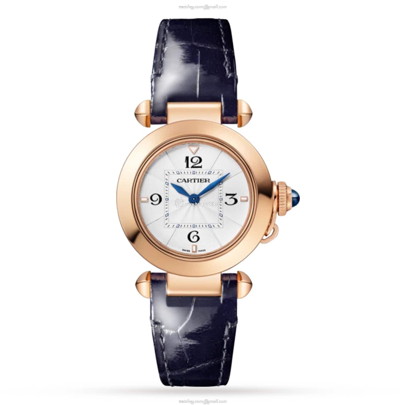 Cartier Pasha de Cartier WGPA0018 | 30mm Rose Gold Quartz Watch - Image 2