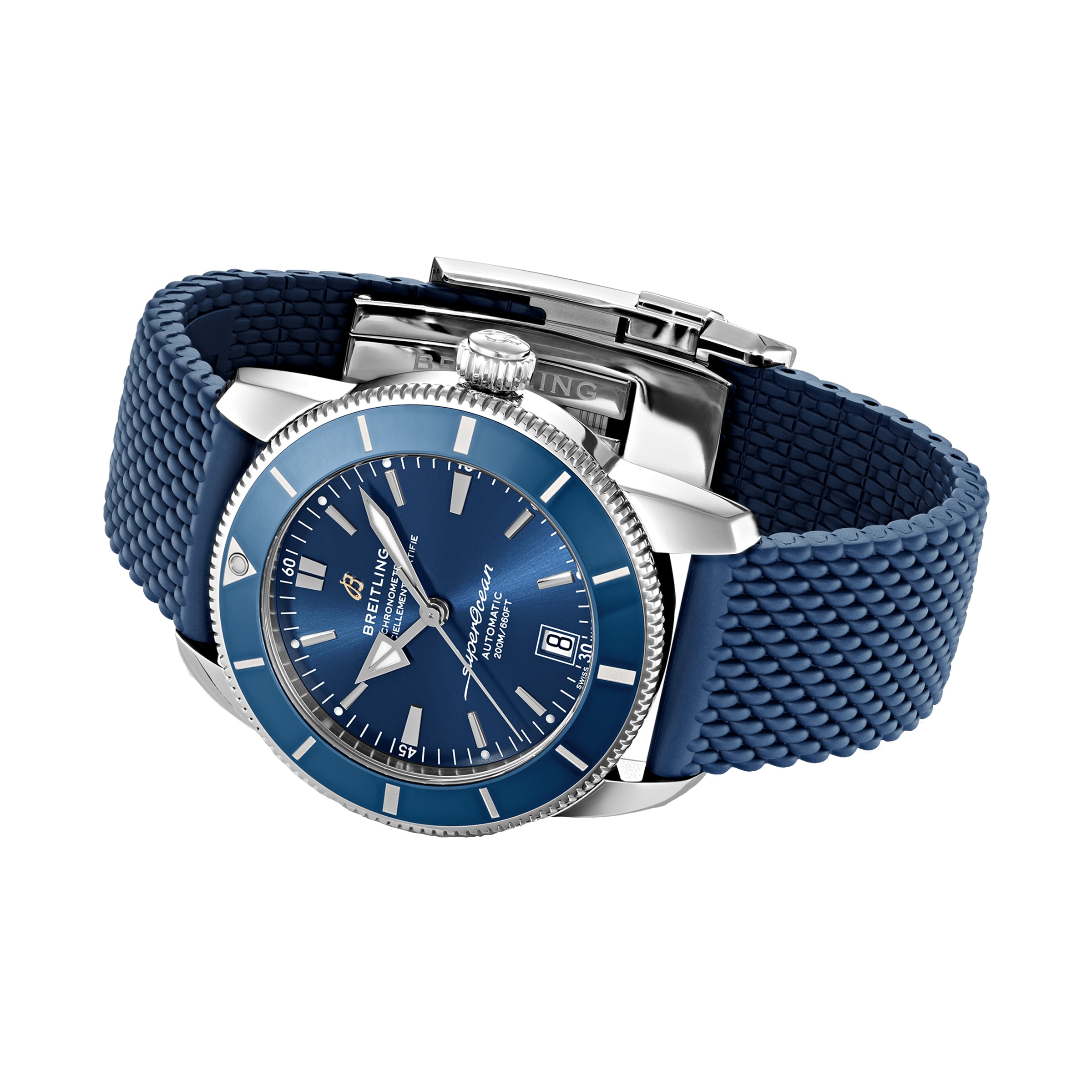 Breitling Superocean Heritage 42mm Automatic Blue Dial - Stainless Steel - Image 3