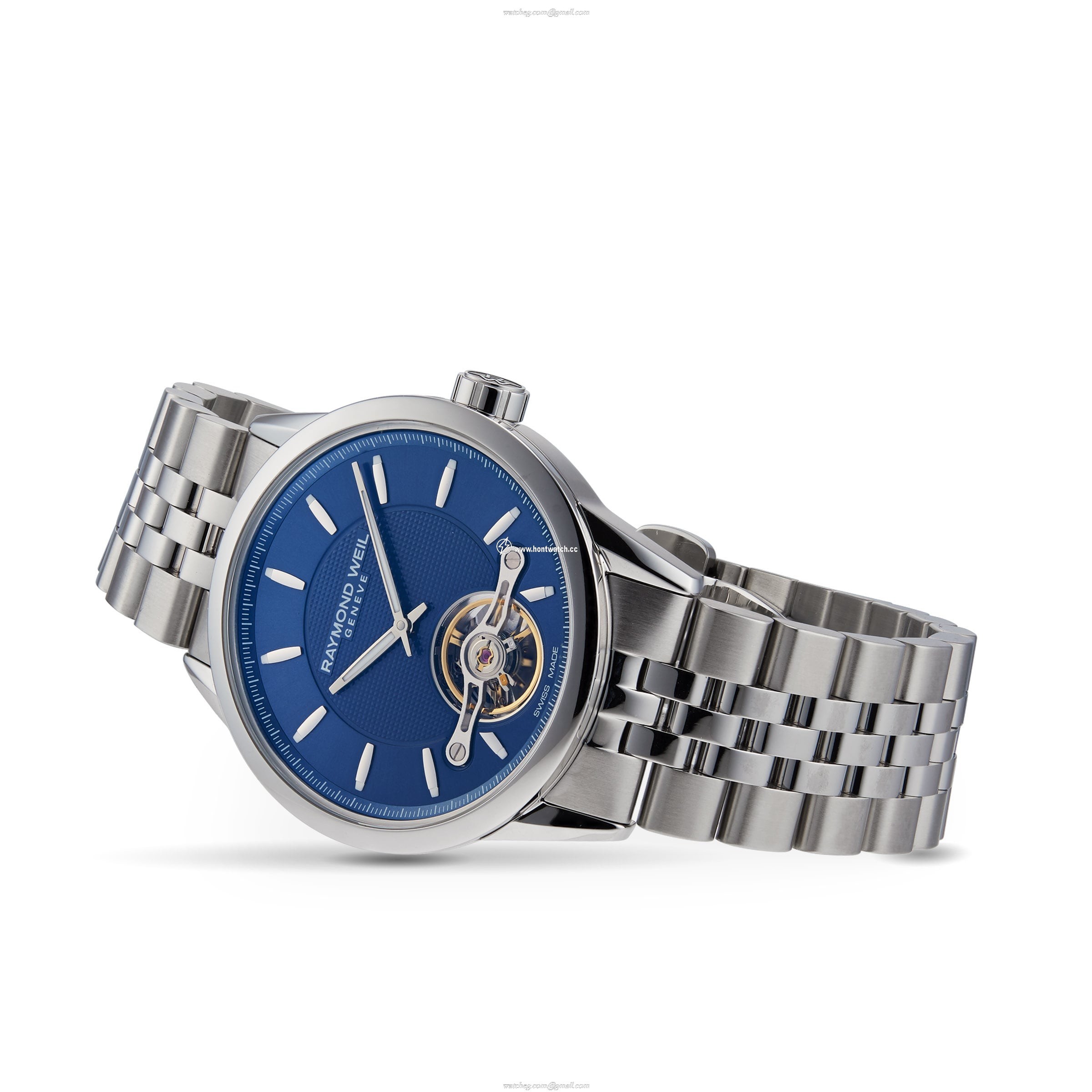 Raymond Weil Freelancer Automatic Blue Dial - Stainless Steel Watch 42.5mm - Image 2