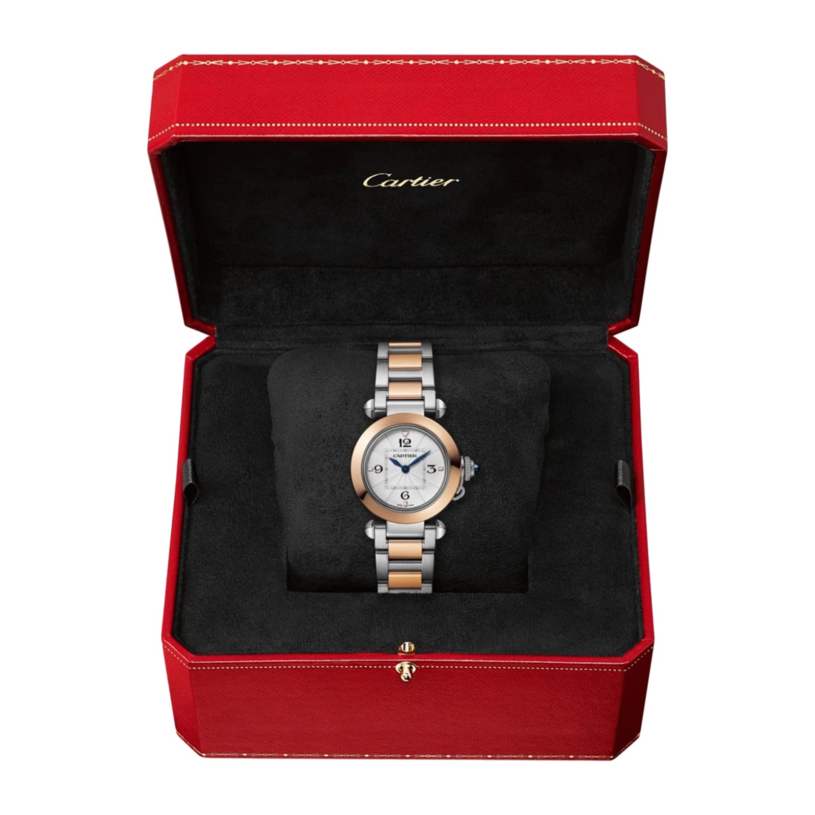 Cartier Pasha de Cartier W2PA0007 | 30mm Steel & Rose Gold Quartz Watch - Image 3