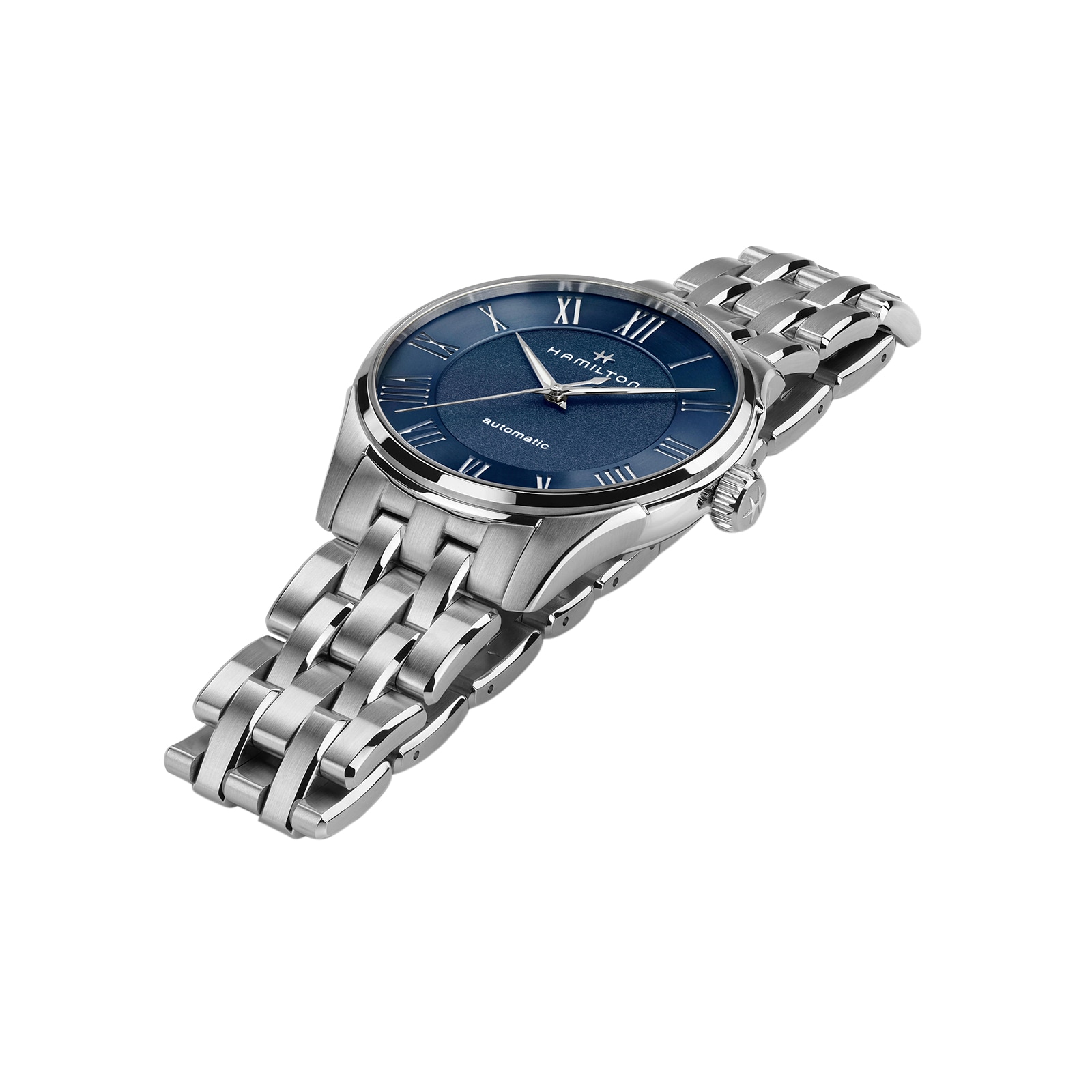 Hamilton Jazzmaster H42535140 Automatic Blue Watch | 40mm Stainless Steel - Image 3