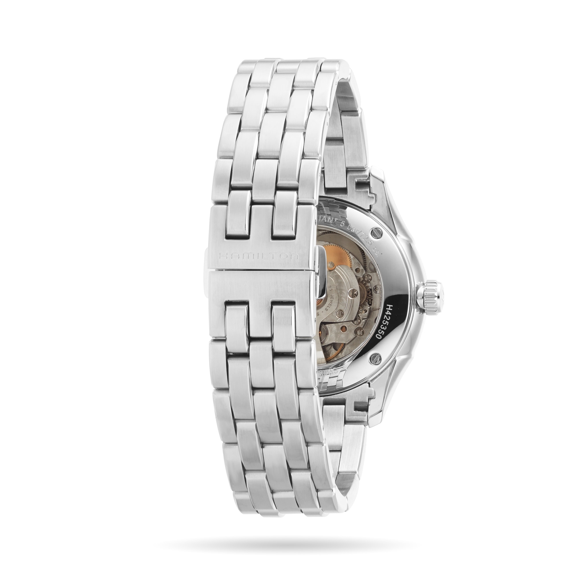 Hamilton Jazzmaster H42535140 Automatic Blue Watch | 40mm Stainless Steel - Image 4