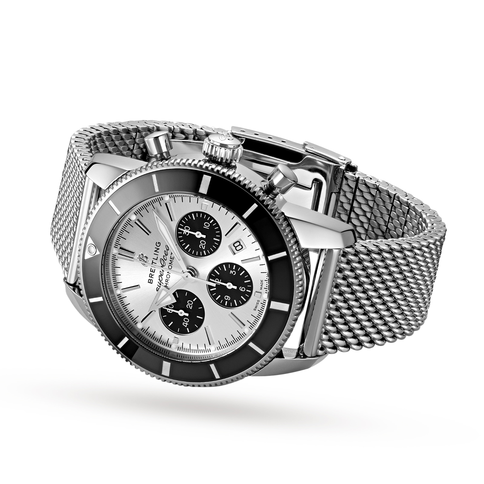 Breitling Superocean Heritage 44mm Automatic Silver Dial - Stainless Steel - Image 3