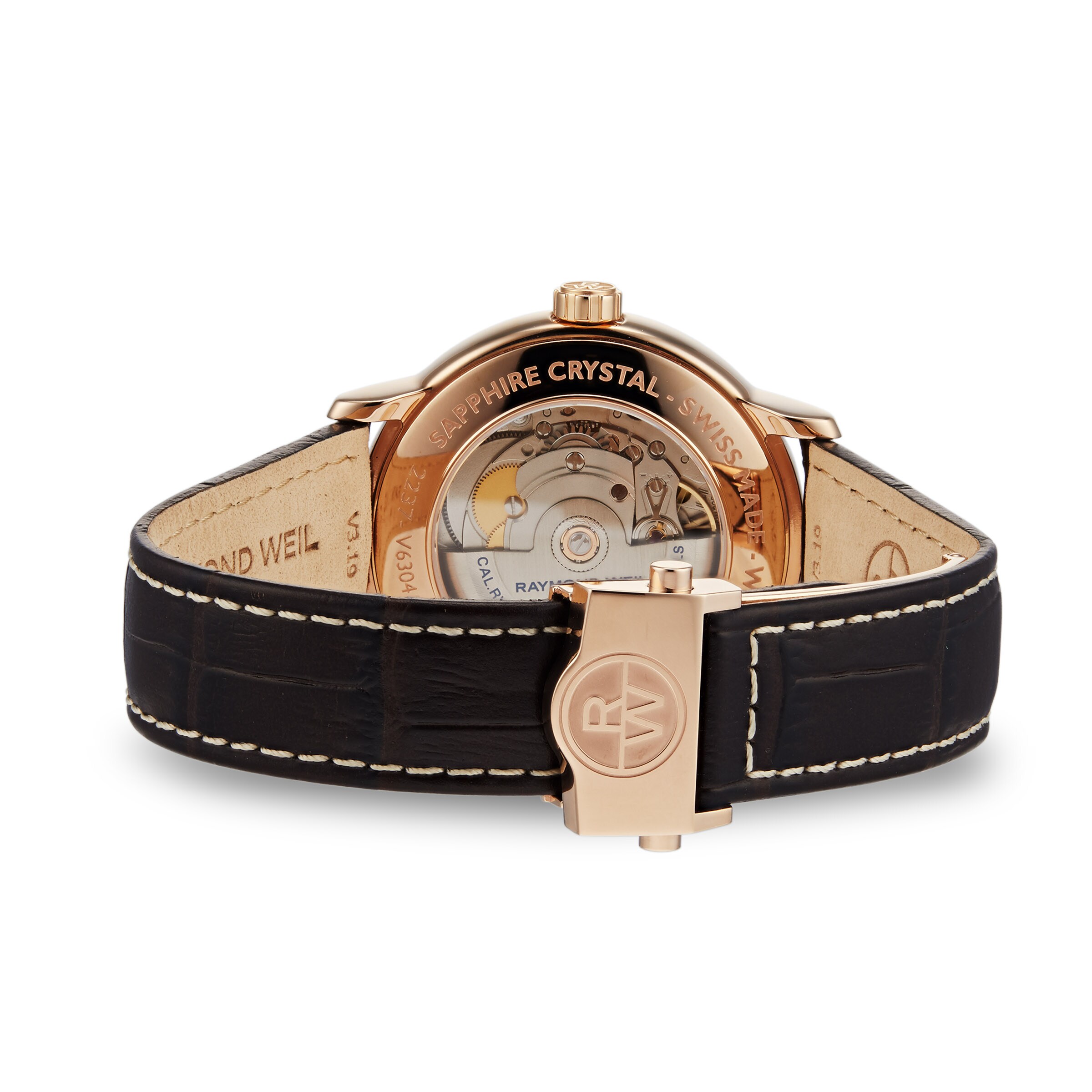Raymond Weil Maestro Automatic Grey Watch - 39.5mm Steel & Rose Gold - Image 3