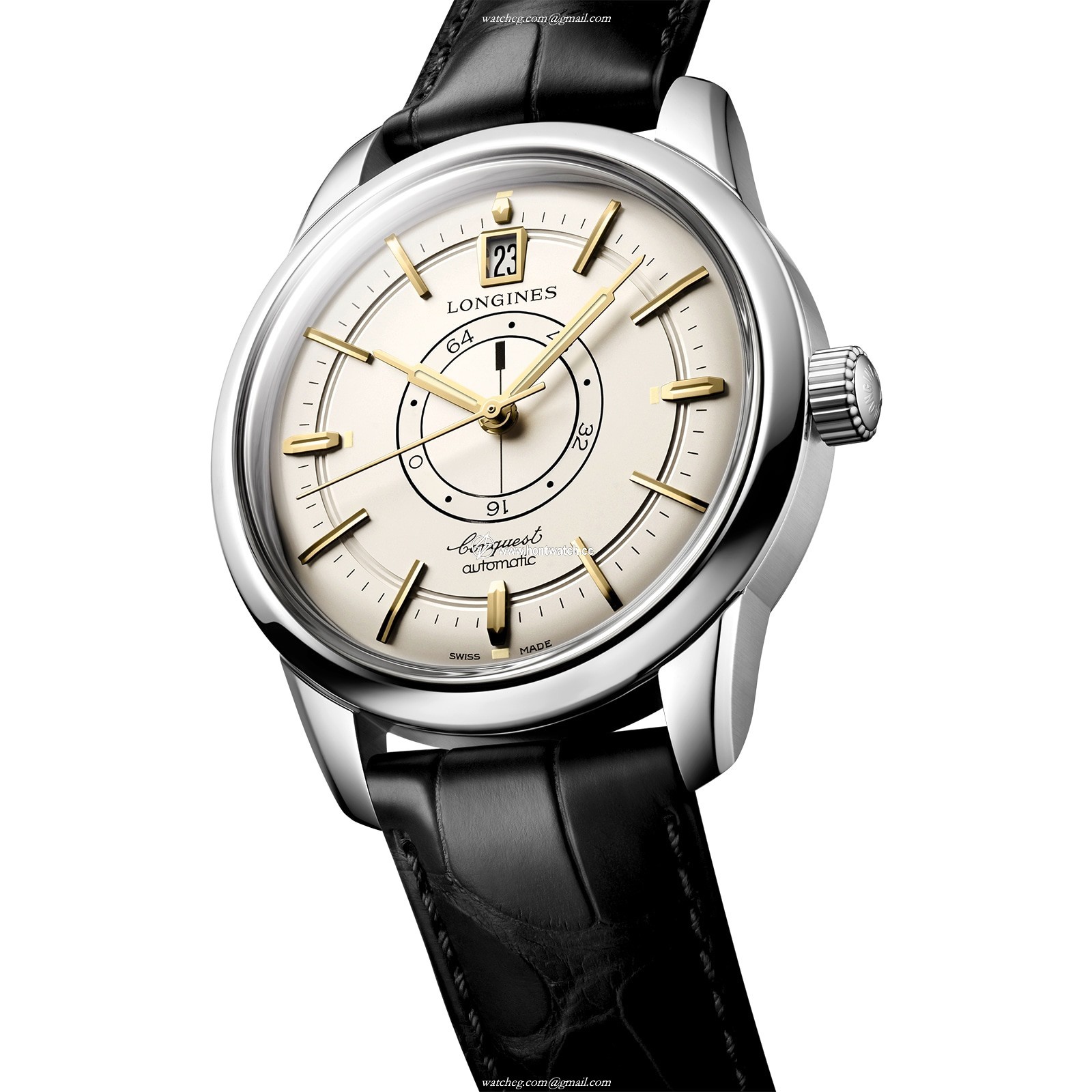 Longines Conquest L16484782 Automatic Cream Dial - 38mm Stainless Steel - Image 2