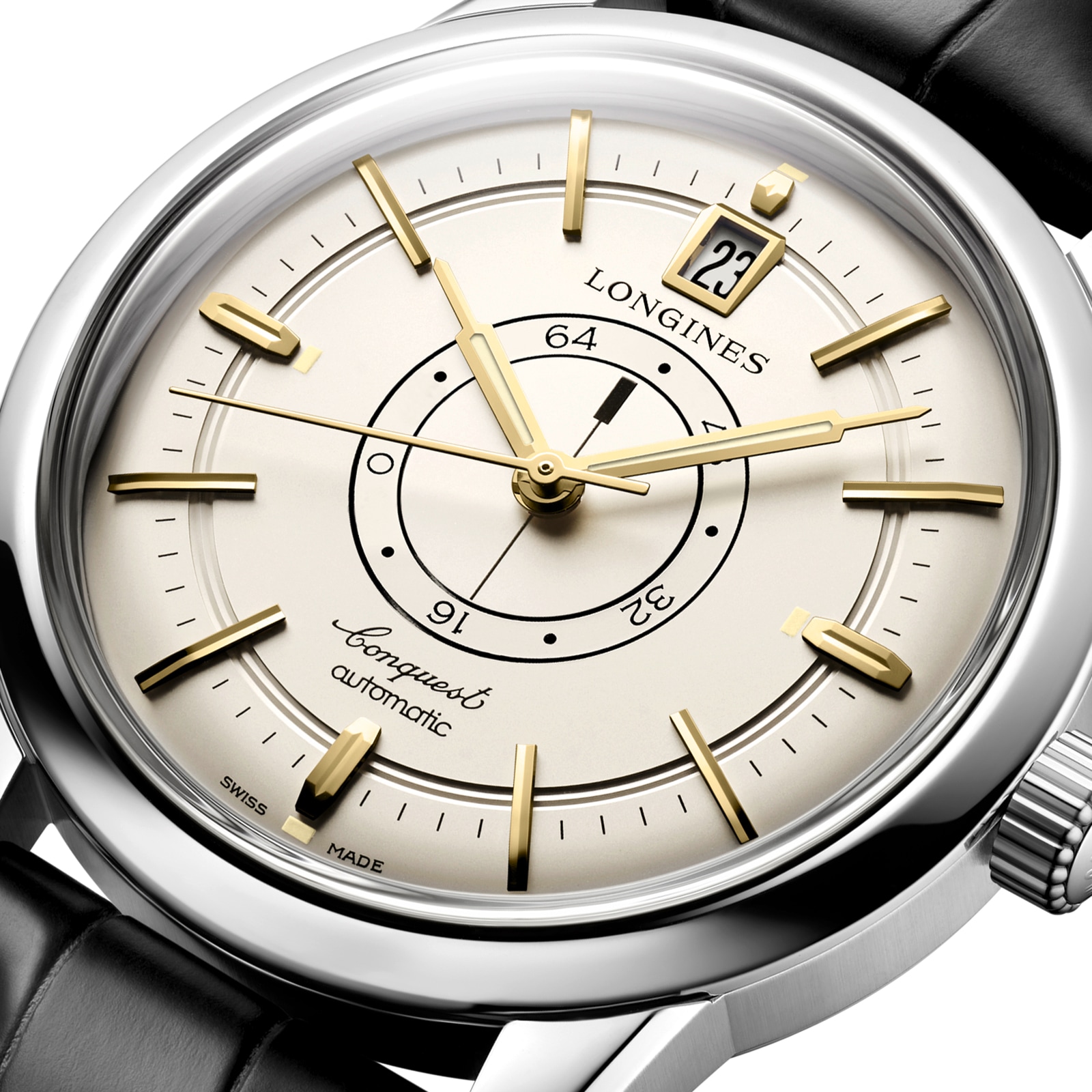 Longines Conquest L16484782 Automatic Cream Dial - 38mm Stainless Steel - Image 4
