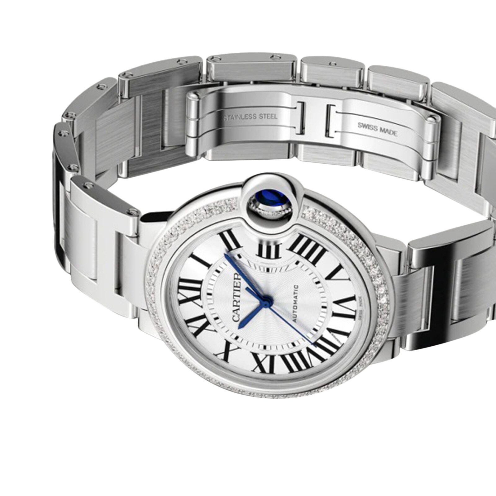 Cartier Ballon Bleu de Cartier W4BB0024 | 36mm Steel Automatic Watch - Image 4