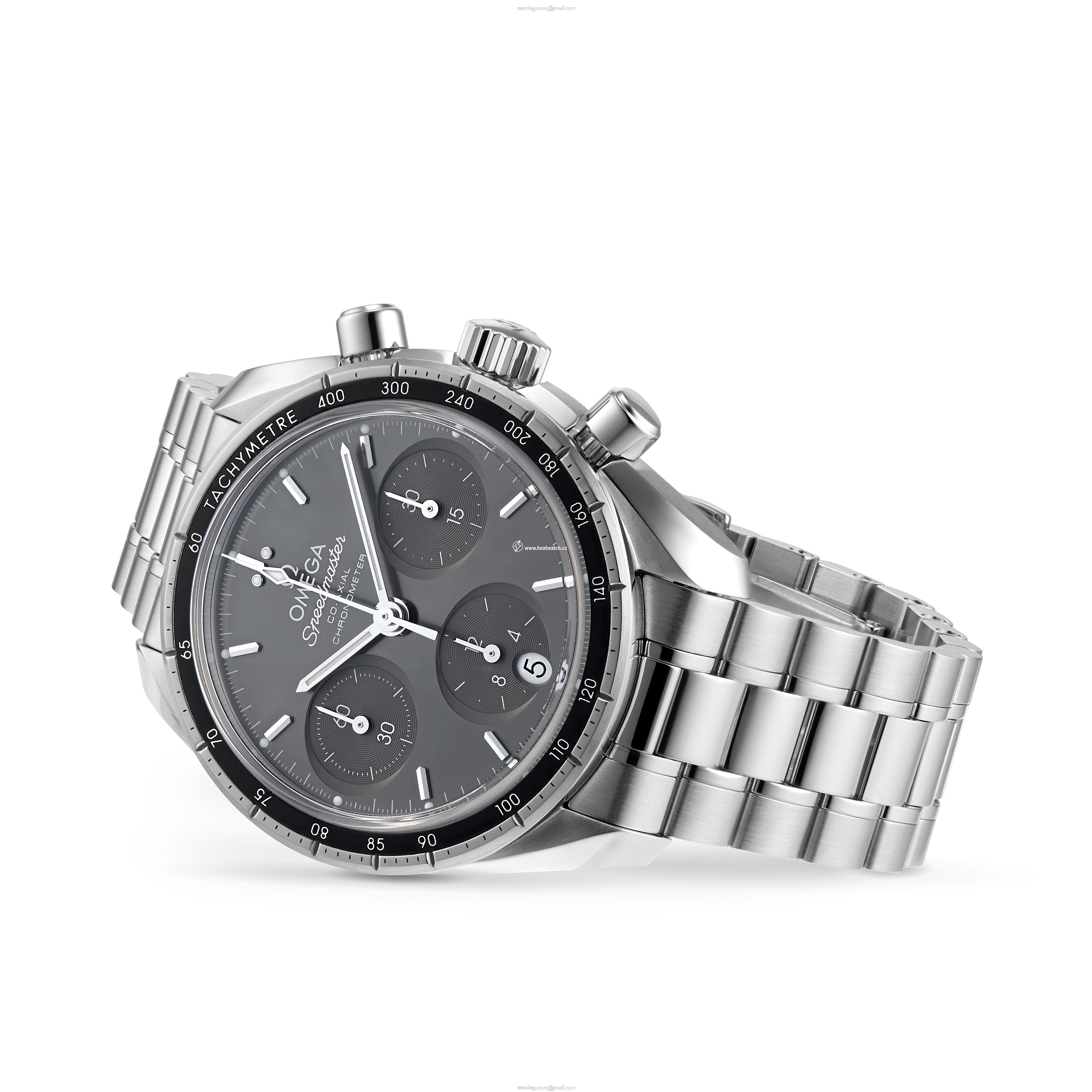 Omega Speedmaster 38mm Automatic Grey Dial - Stainless Steel Chronograph Watch - Image 2