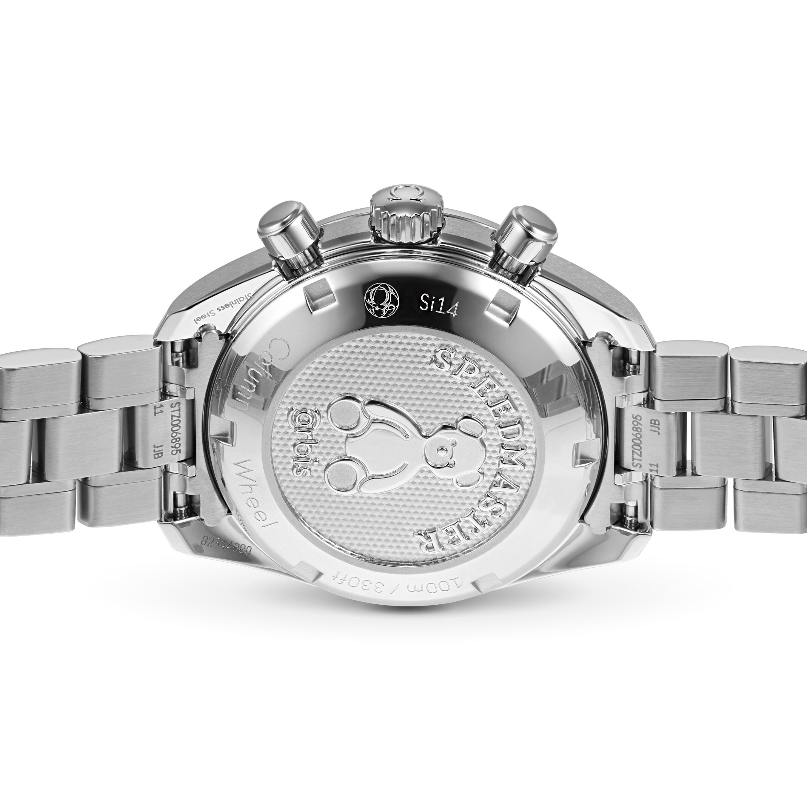 Omega Speedmaster 38mm Automatic Blue Dial Stainless Steel Watch - Image 4
