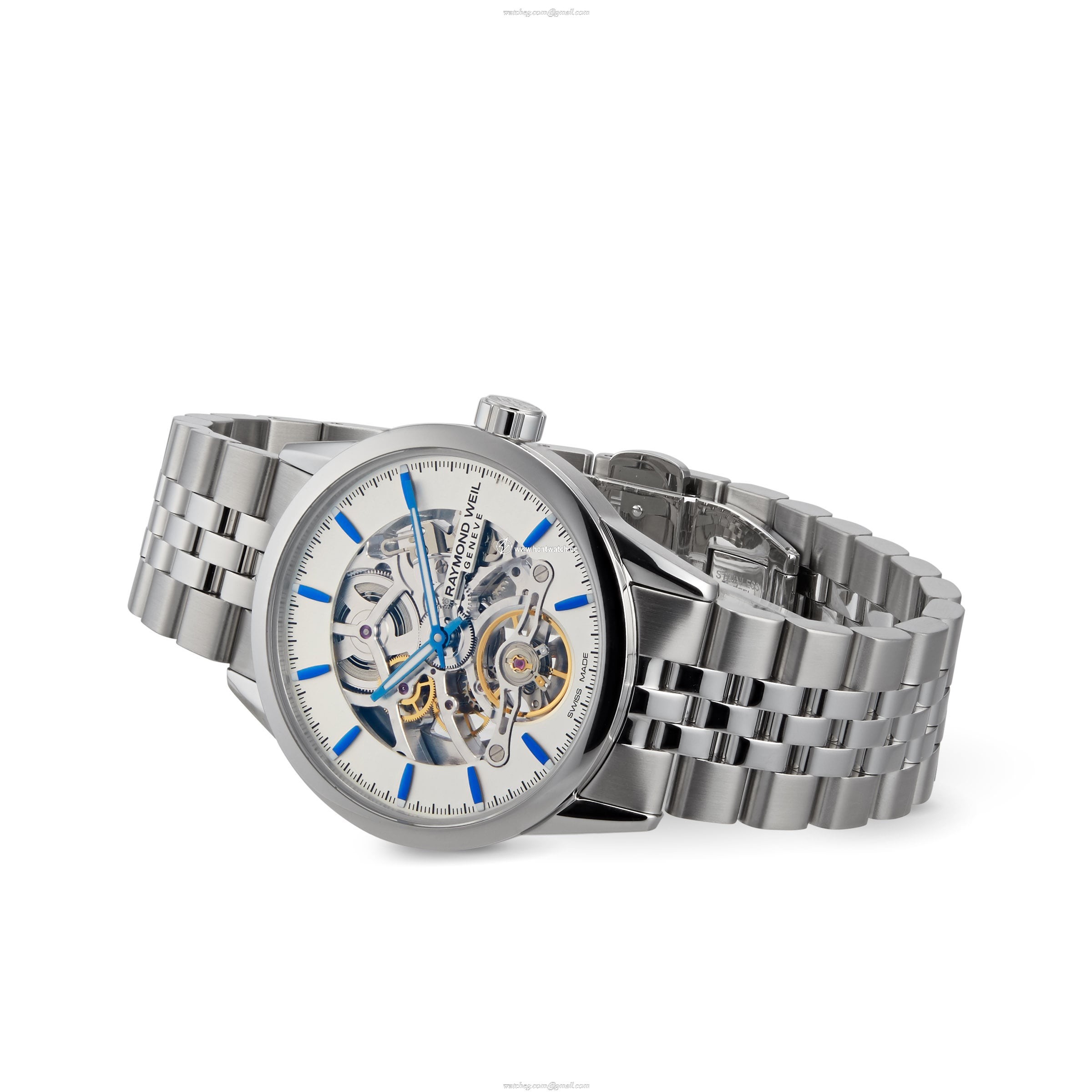 Raymond Weil Freelancer Skeleton Watch | Automatic | 42mm Stainless Steel - Image 2